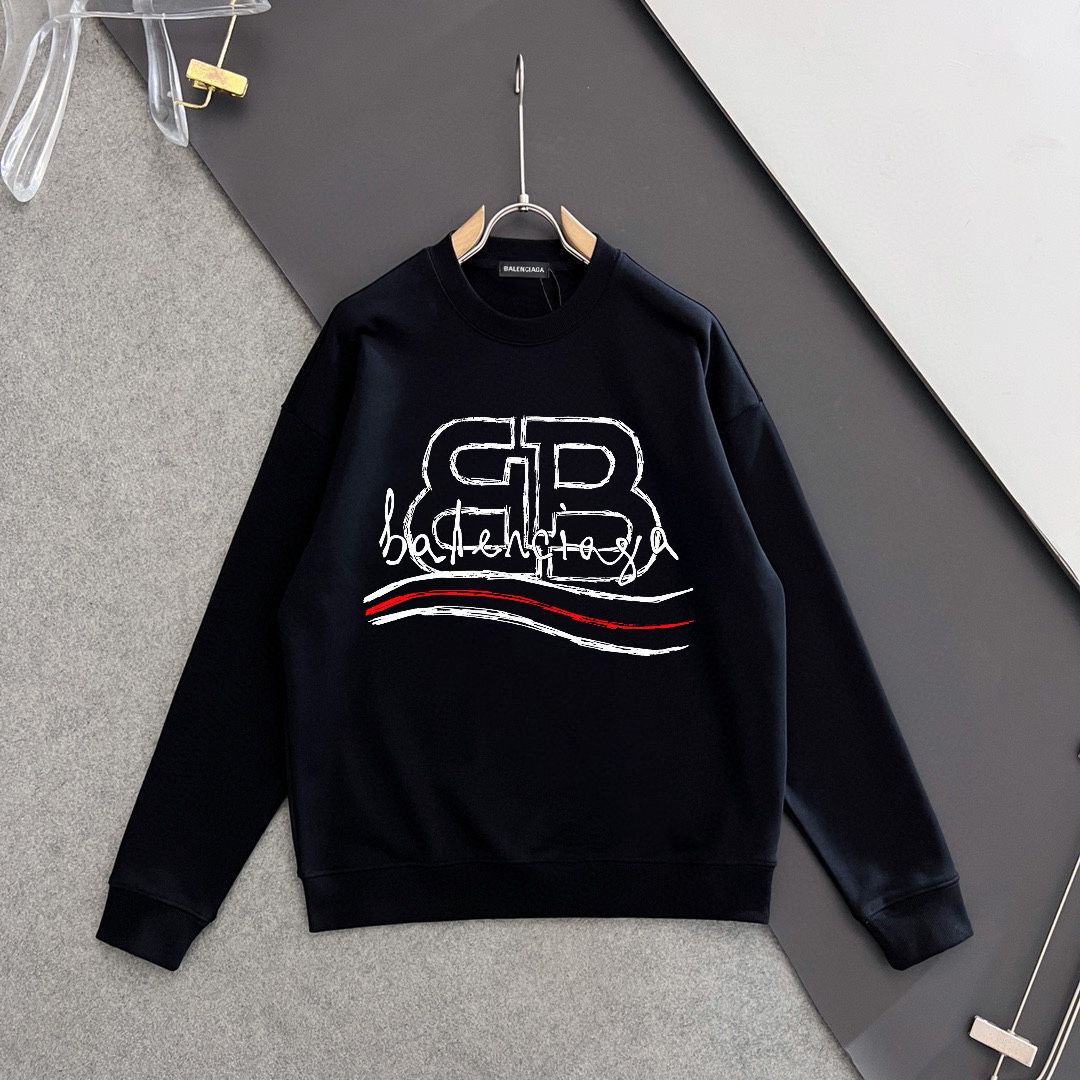 Balenciaga 秋冬新款衛衣 クラシックデザイン 男女兼用