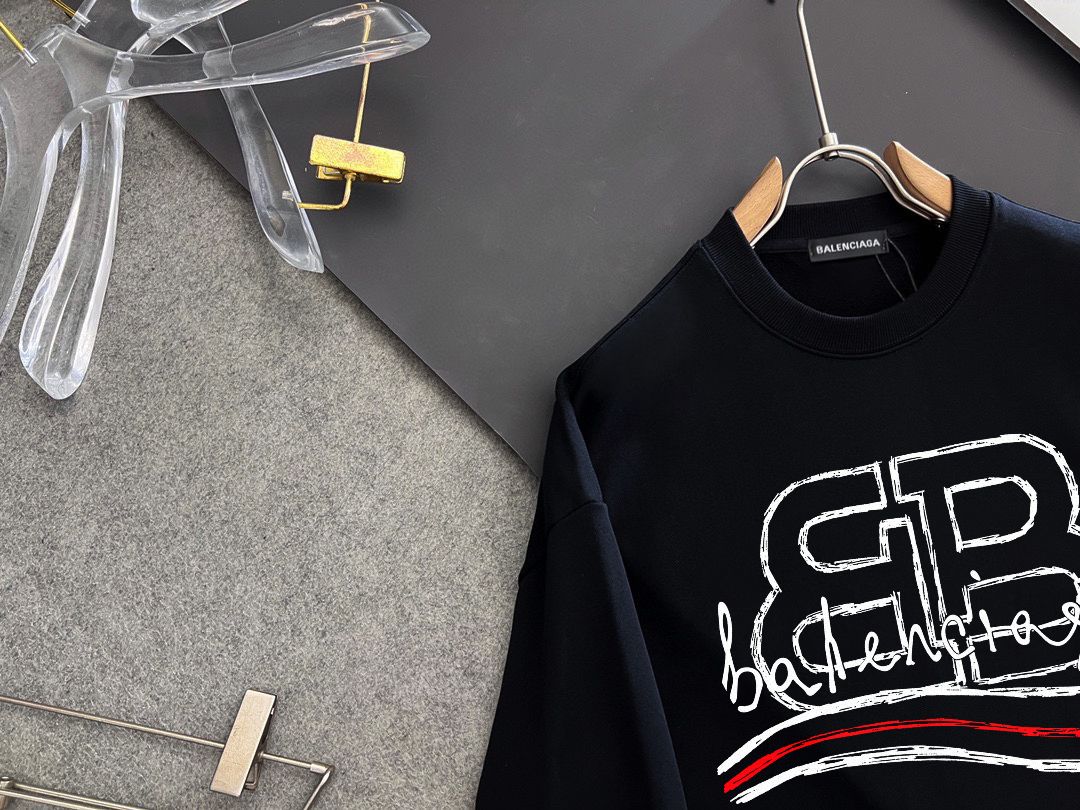 Balenciaga 秋冬新款衛衣 クラシックデザイン 男女兼用