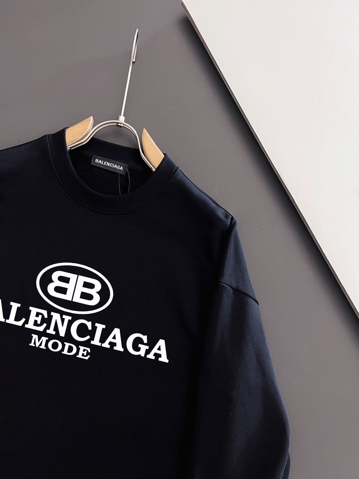 BALENCIAGA 秋冬新款衛衣 - インポート数码印花と420克毛圈生地