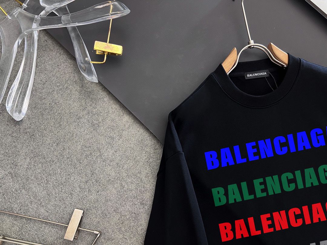 BALENCIAGA 秋冬新款衛衣 - インポートデジタルプリントと420g厚素材
