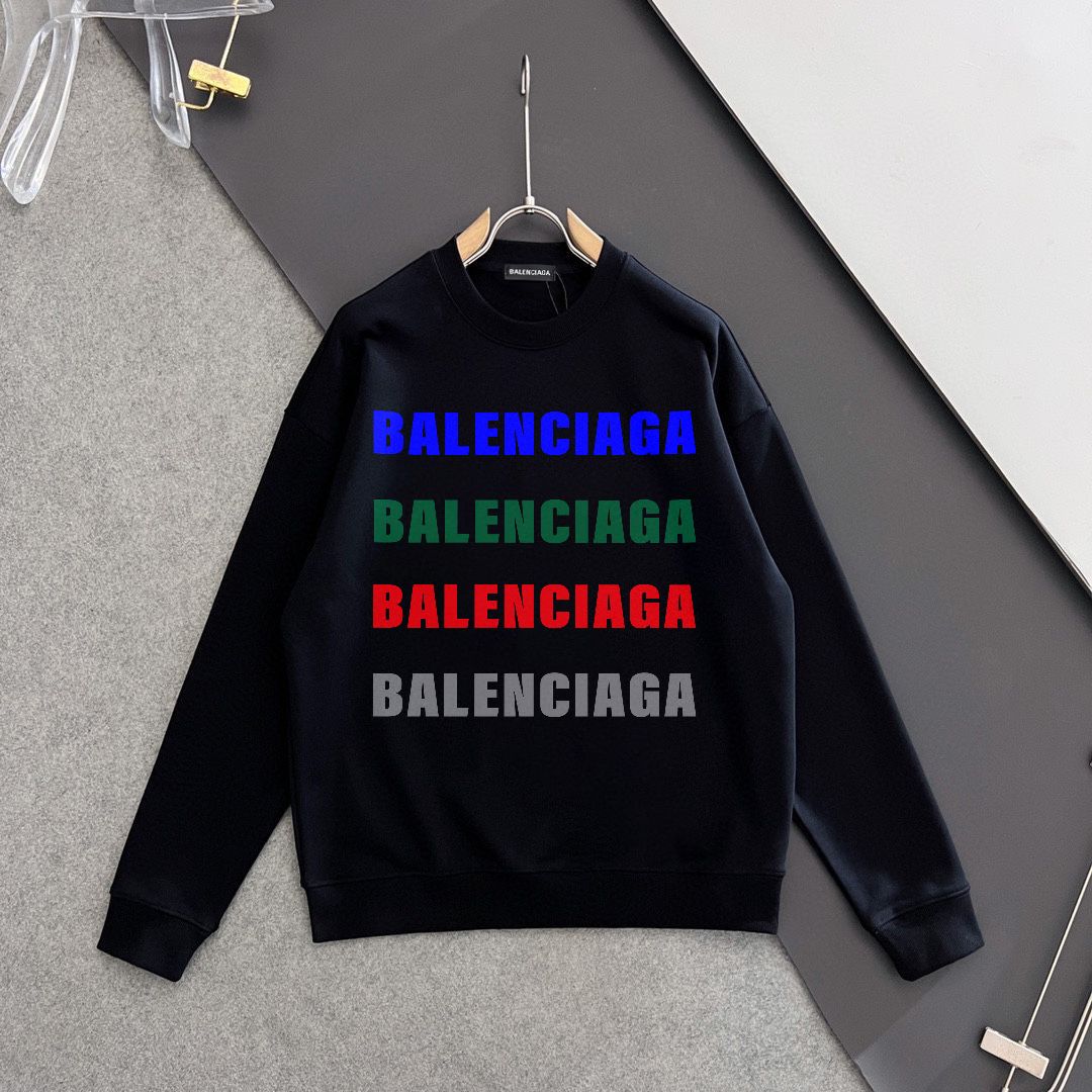 BALENCIAGA 秋冬新款衛衣 - インポートデジタルプリントと420g厚素材