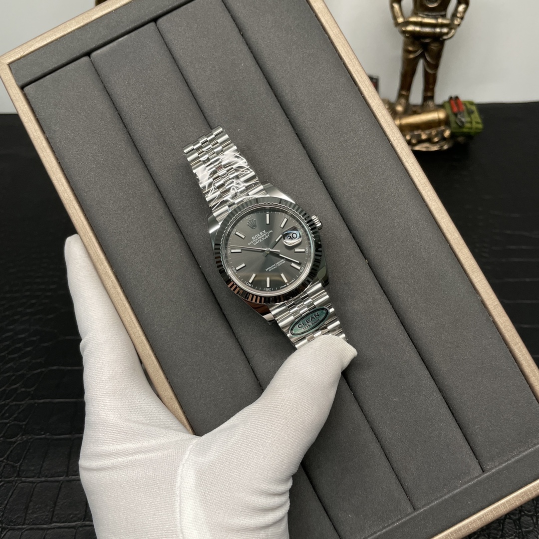Rolex Datejust Zegarek Replica 2024 Idealny luksus
 Szary
