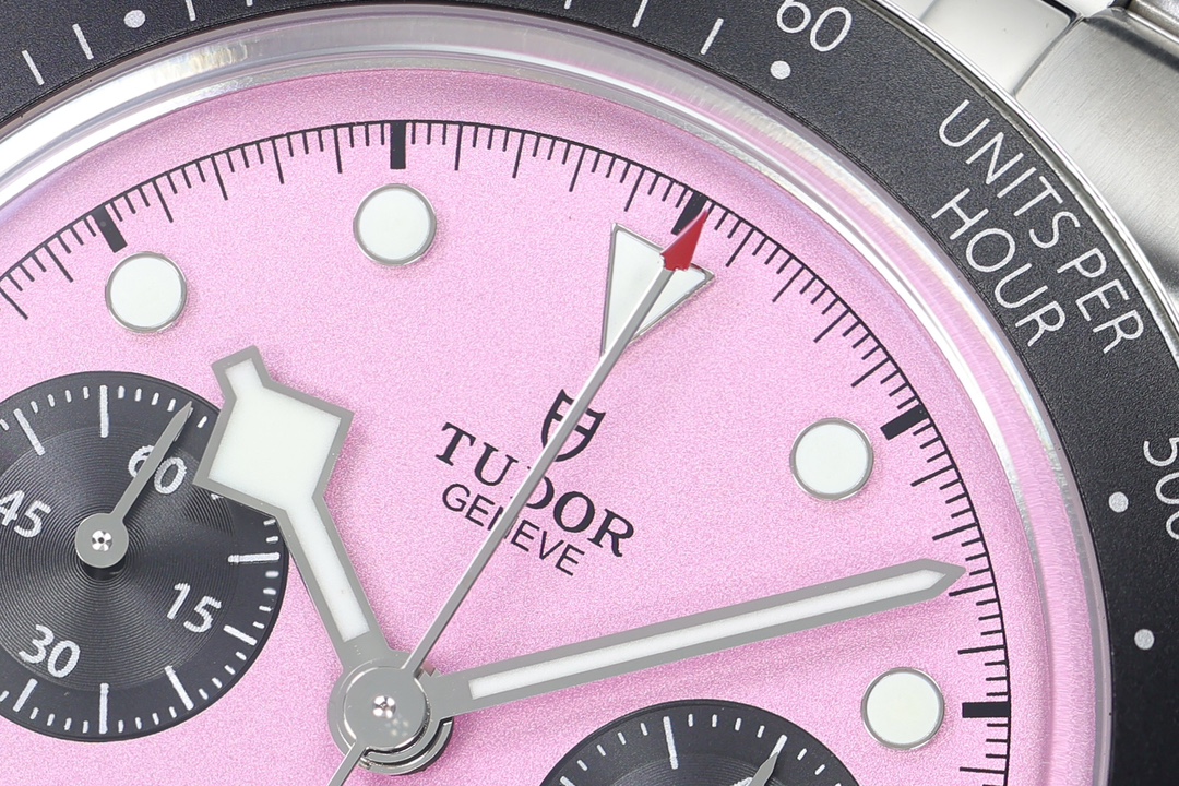 튜더 블랙베이 크로노그래프 타키미터 베젤 ZF 공장 남성 시계 레플리카 45592 Tudor 이미지 4