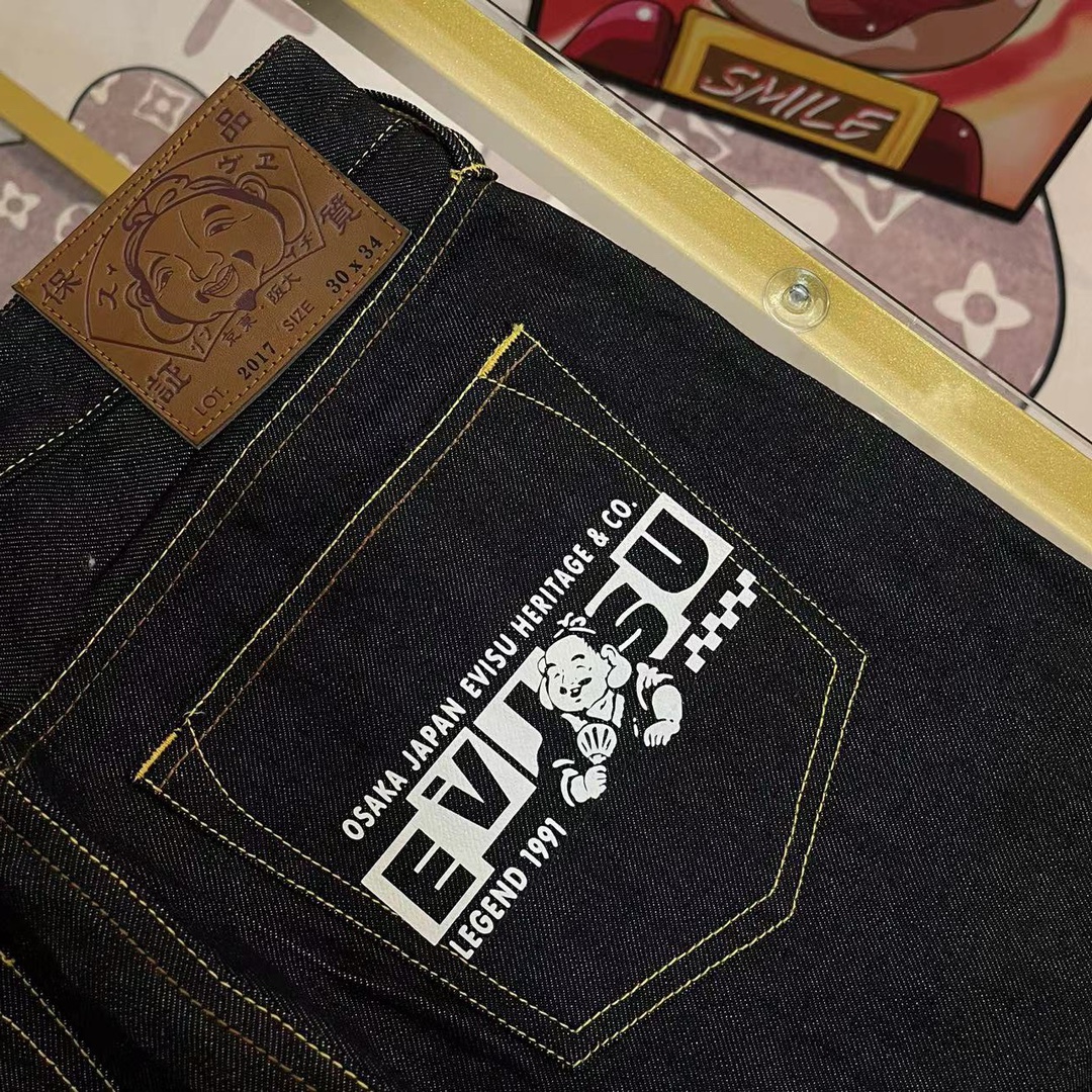 Evisu’s 2024 Summer Men’s Jeans Collection: Playful Tuxedo-Inspired Designs, Code Range 30-38 - 图片 5