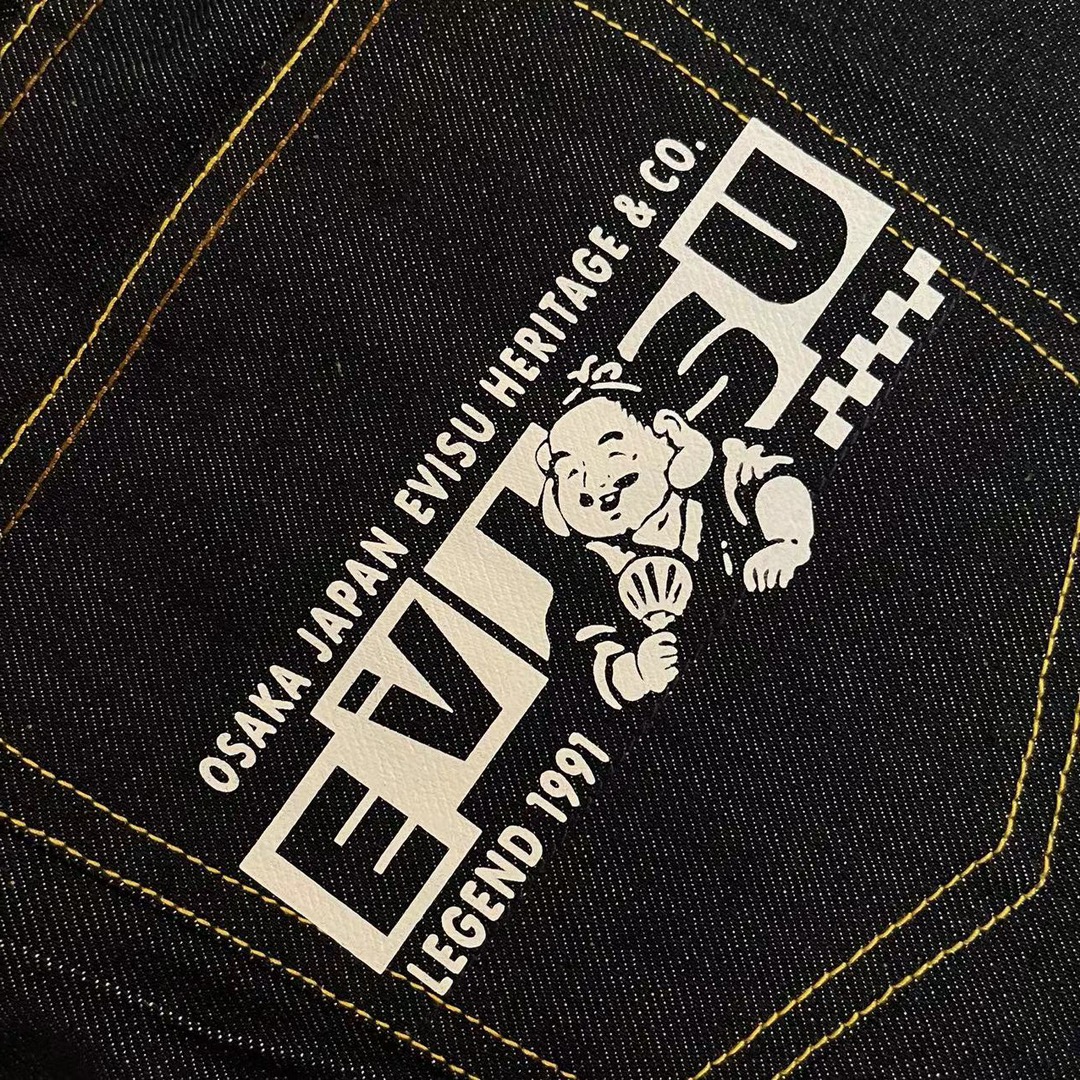 Evisu’s 2024 Summer Men’s Jeans Collection: Playful Tuxedo-Inspired Designs, Code Range 30-38 - 图片 7