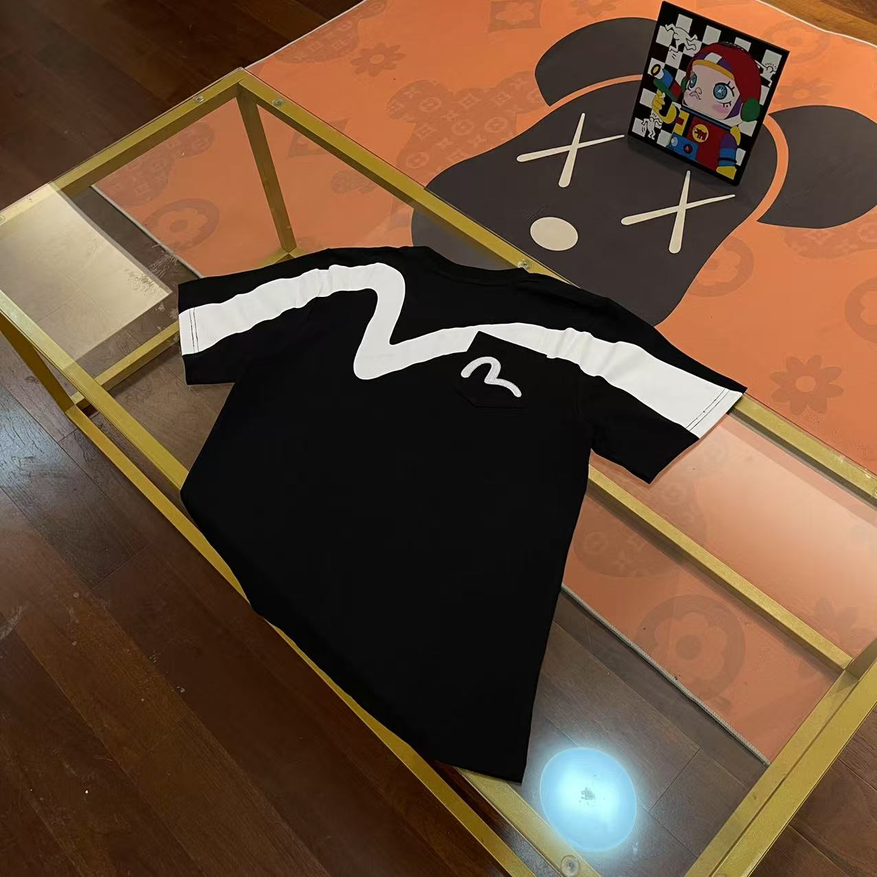Nuevo, todas las tallas, sin falta de stock. EVISU Fukujin 2025 nueva camiseta de manga corta para hombre con cabeza de…