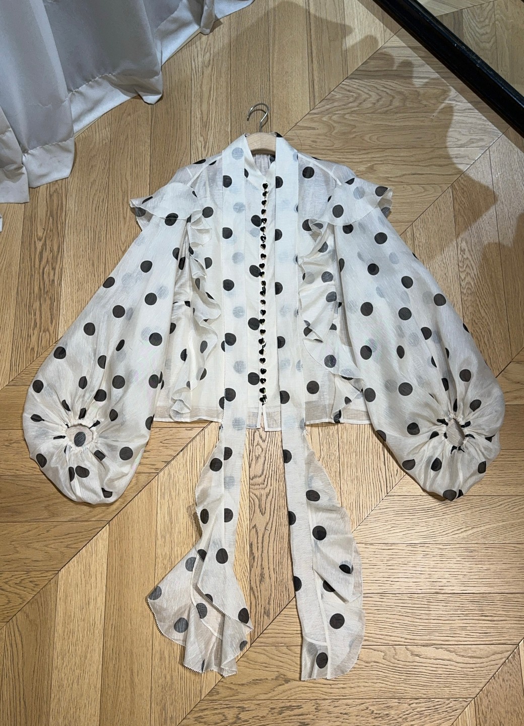 ZIMMERMANN 25-Year-Old Fresh Product Single-Rate Female Suit with Exclusive Design Details - 图片 7