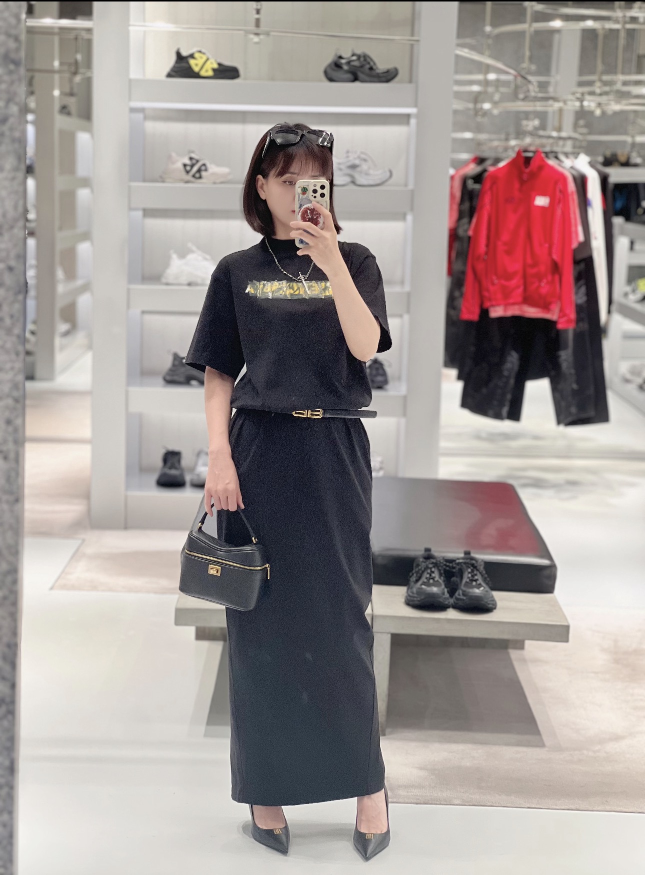 발렌시아가 여성 반팔 131939 Balenciaga T Shirt 썸네일 이미지