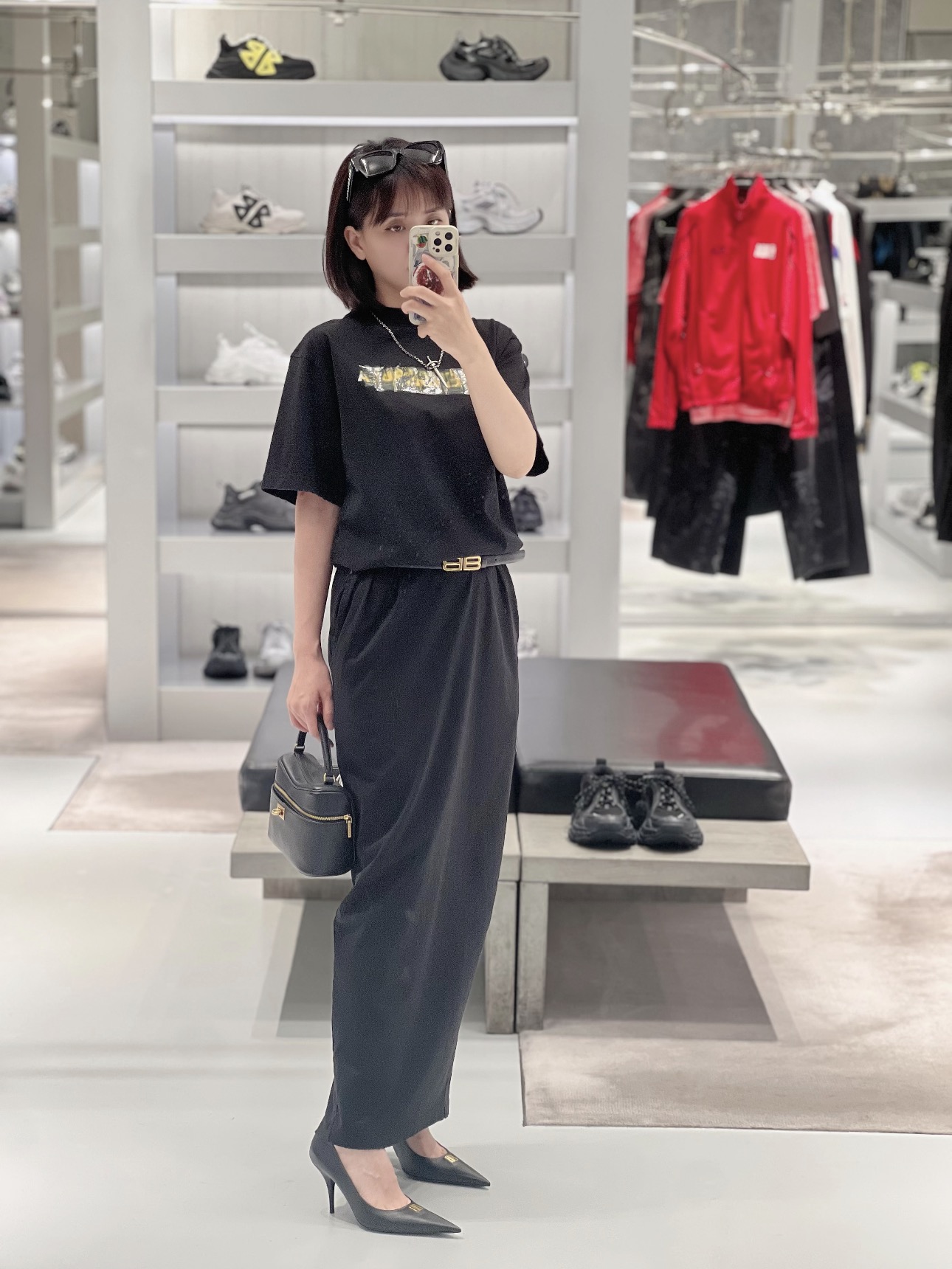 발렌시아가 여성 반팔 131939 Balenciaga T Shirt 썸네일 이미지