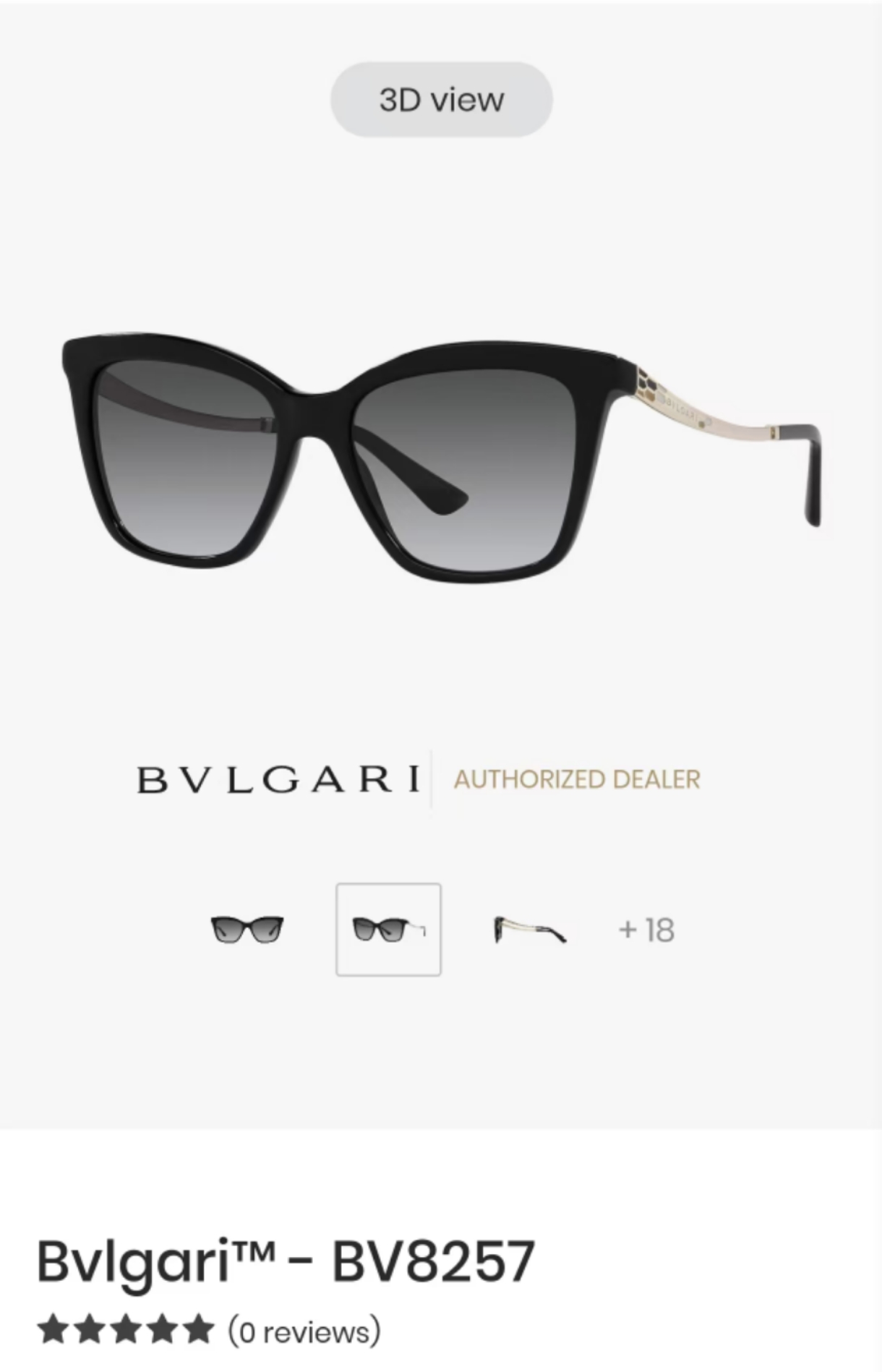  BVLGAR*
MODEL：BV 8257
SIZE：54口18-145
