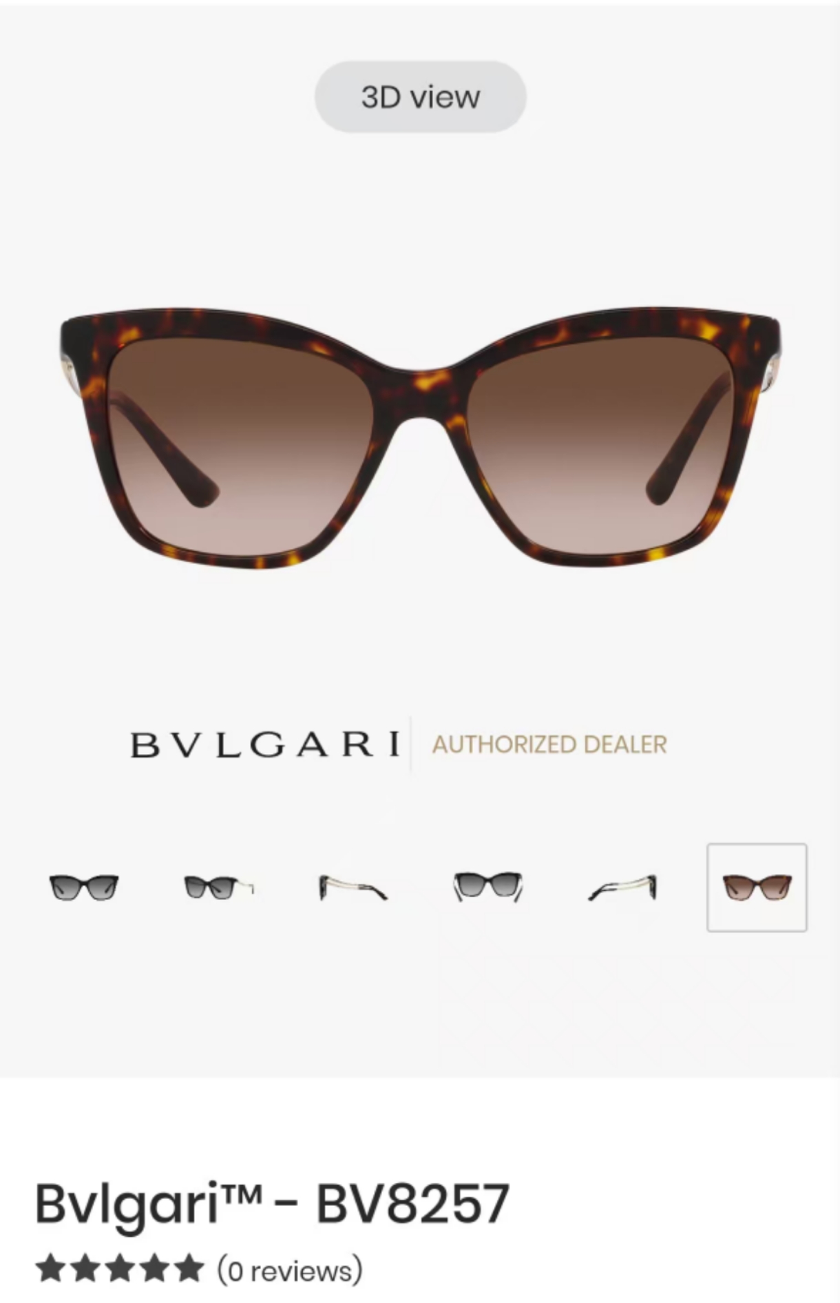  BVLGAR*
MODEL：BV 8257
SIZE：54口18-145
