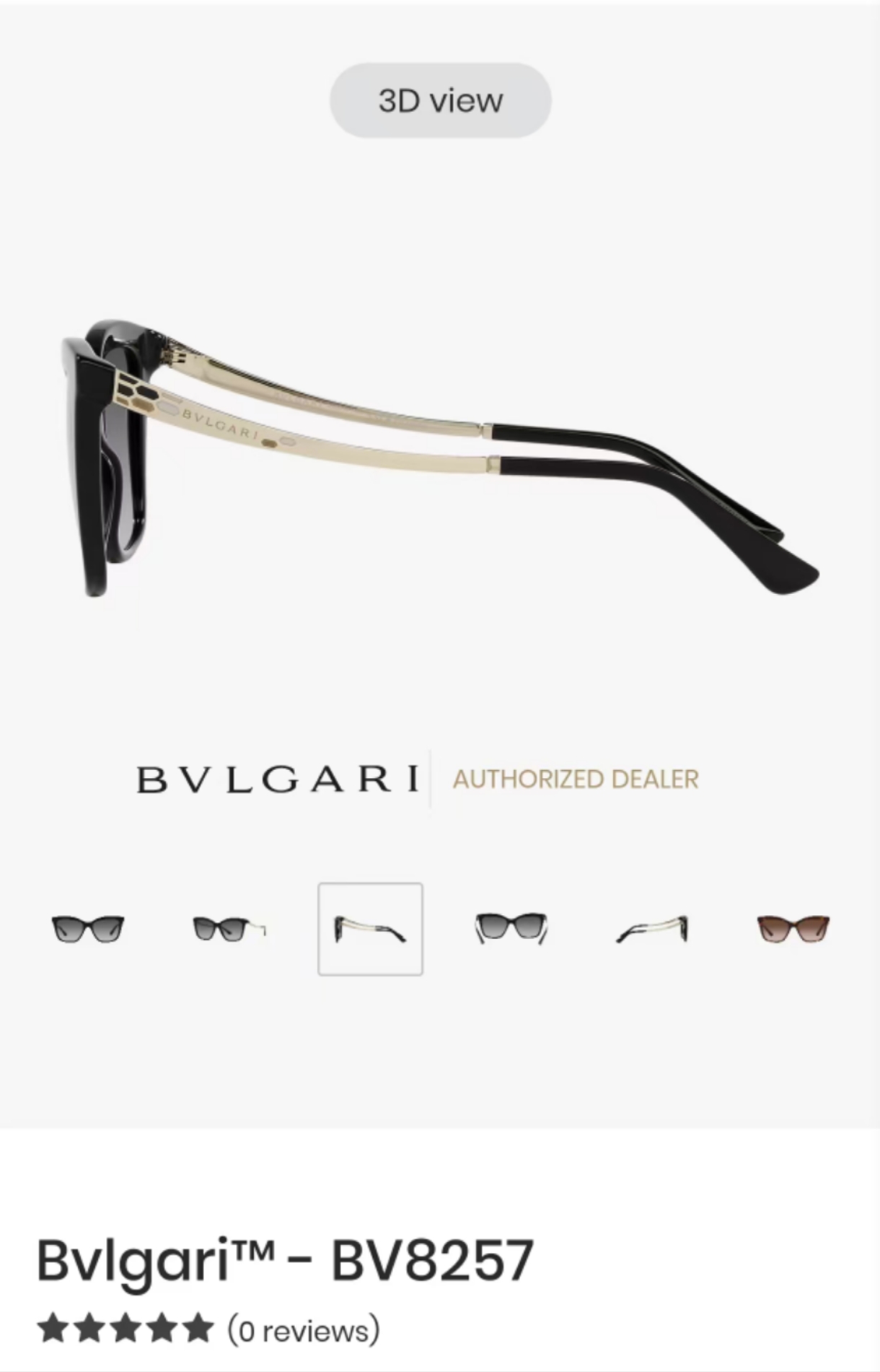  BVLGAR*
MODEL：BV 8257
SIZE：54口18-145

