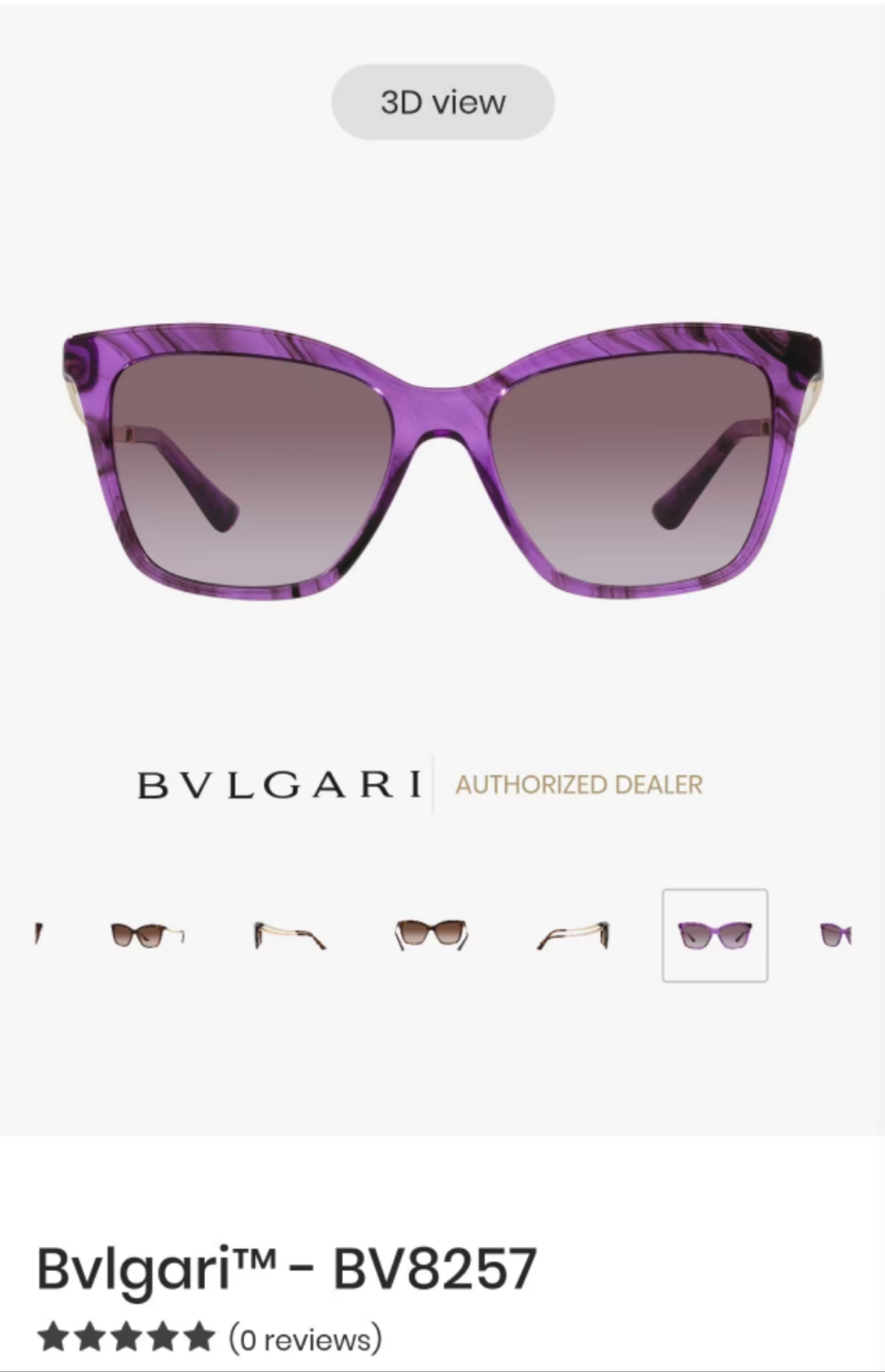  BVLGAR*
MODEL：BV 8257
SIZE：54口18-145
