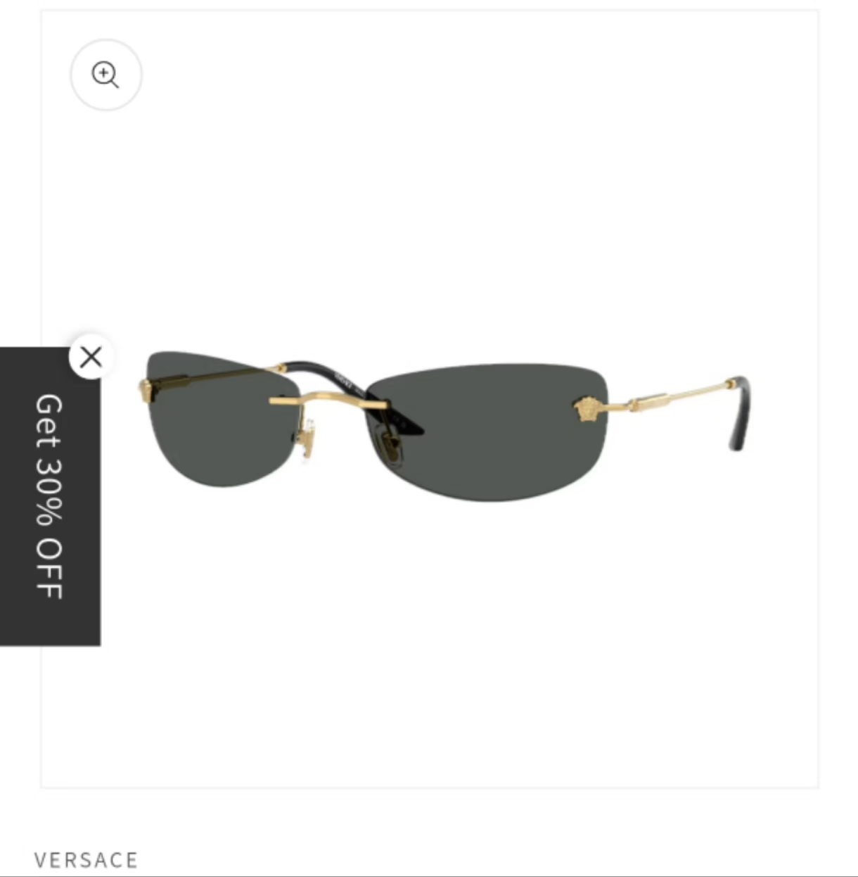  VERSACE
MODELVE 6812
SIZE57口17-140
