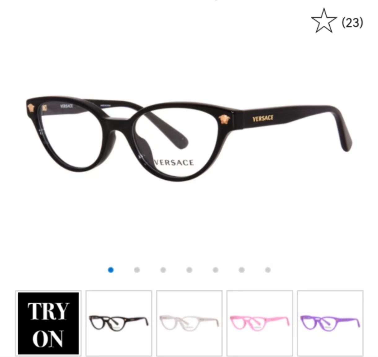  VERSACE
MODELVE 6789
SIZE54口19-140
