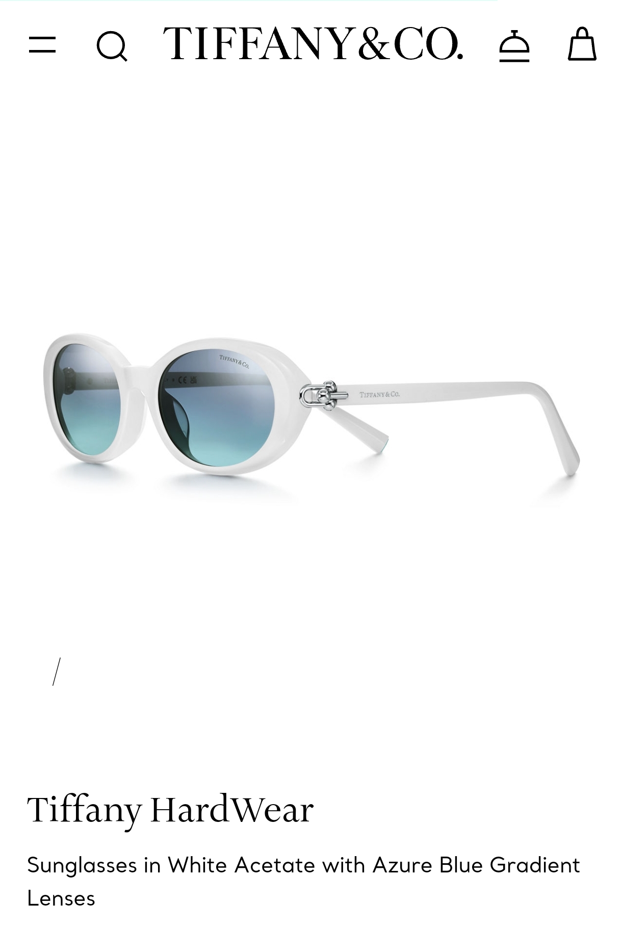  TIFFANY&Co.
MODEL：TF4242D
SIZE：55口19-140

