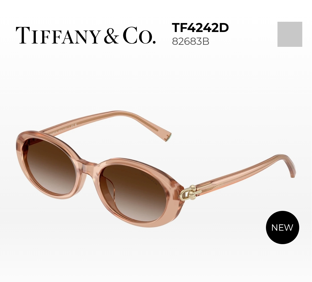  TIFFANY&Co.
MODEL：TF4242D
SIZE：55口19-140
