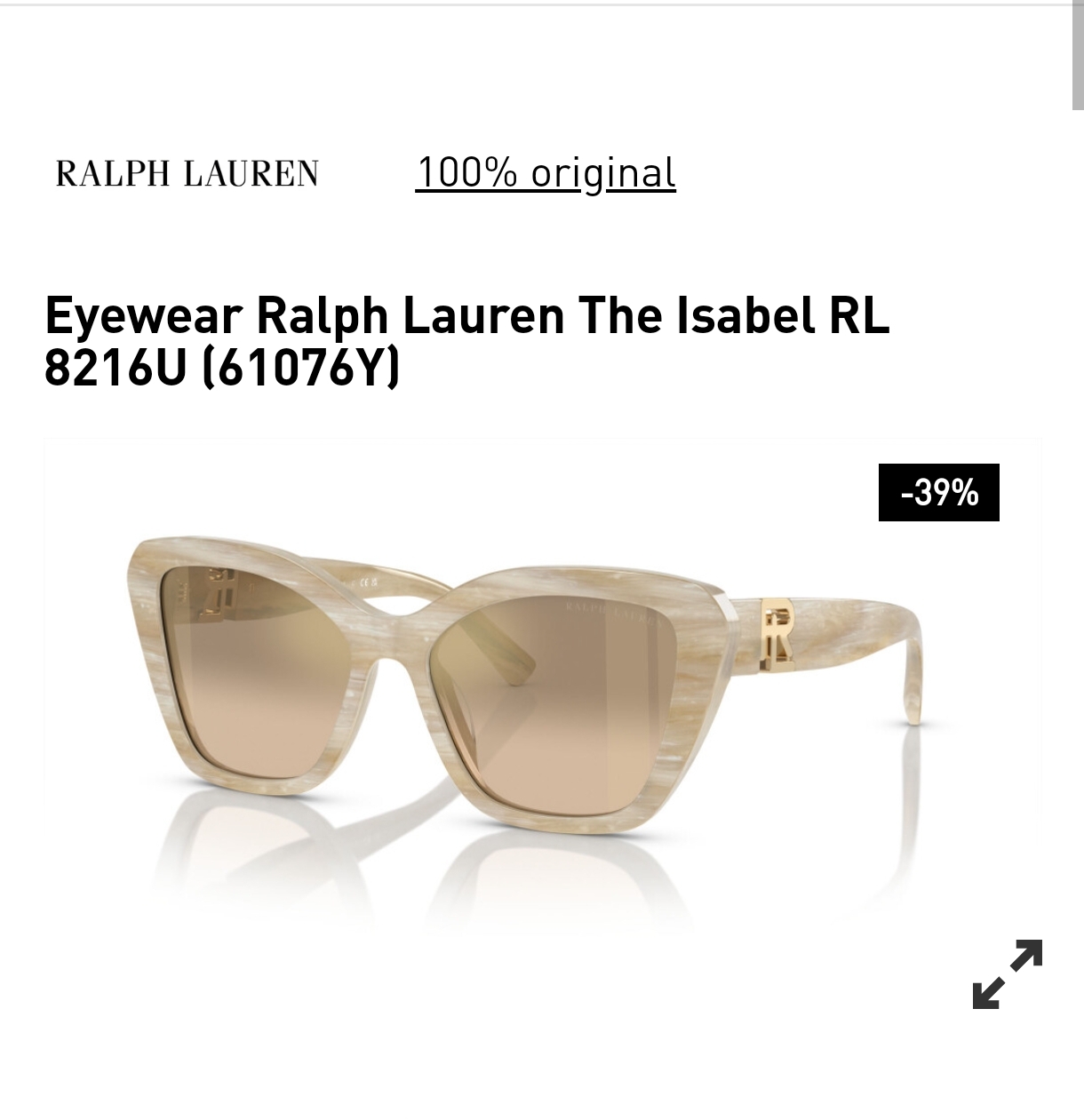 RALPH LAUREN *MODEL：RL8216USIZE:55口17-145