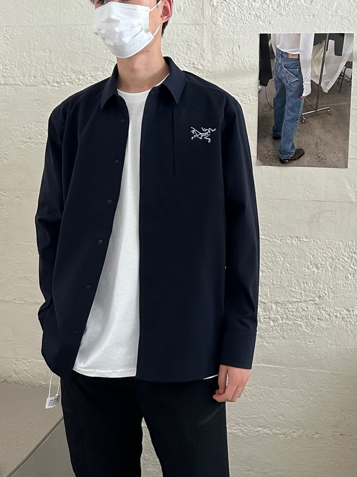 Arc'teryx Men's Long Sleeve Polo Shirt - Heat Sealed, High-Quality, Stylish 4 i1751382620010 7971 0 11