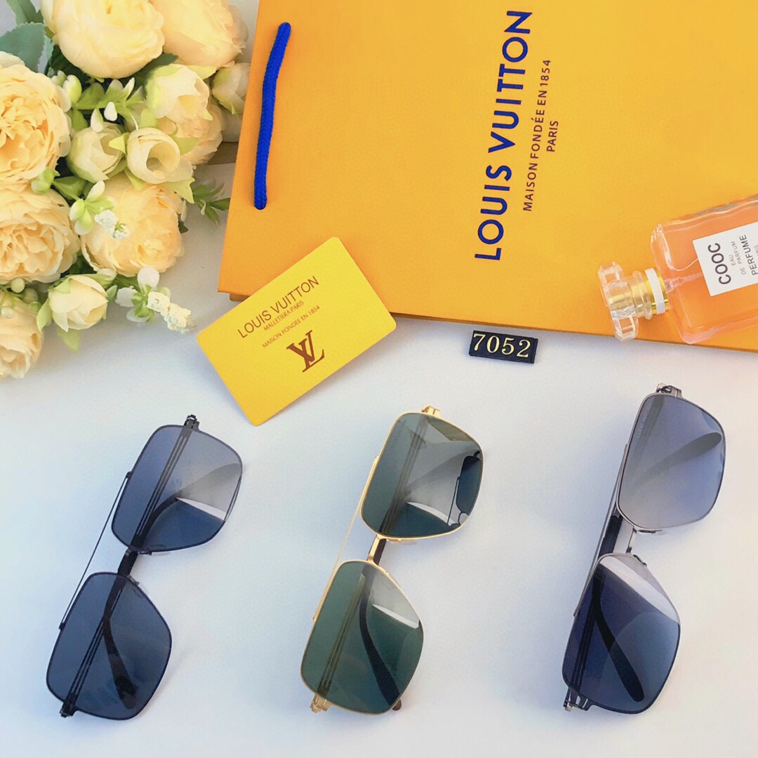 Louis Vuitton Gafas de sol Hombres Nylon Fashion