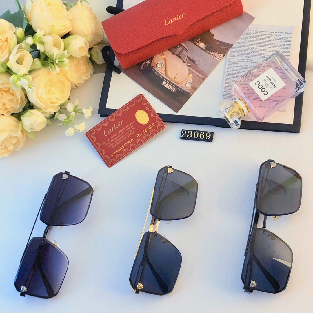 2023 Replica
 Cartier Sunglasses Fashion