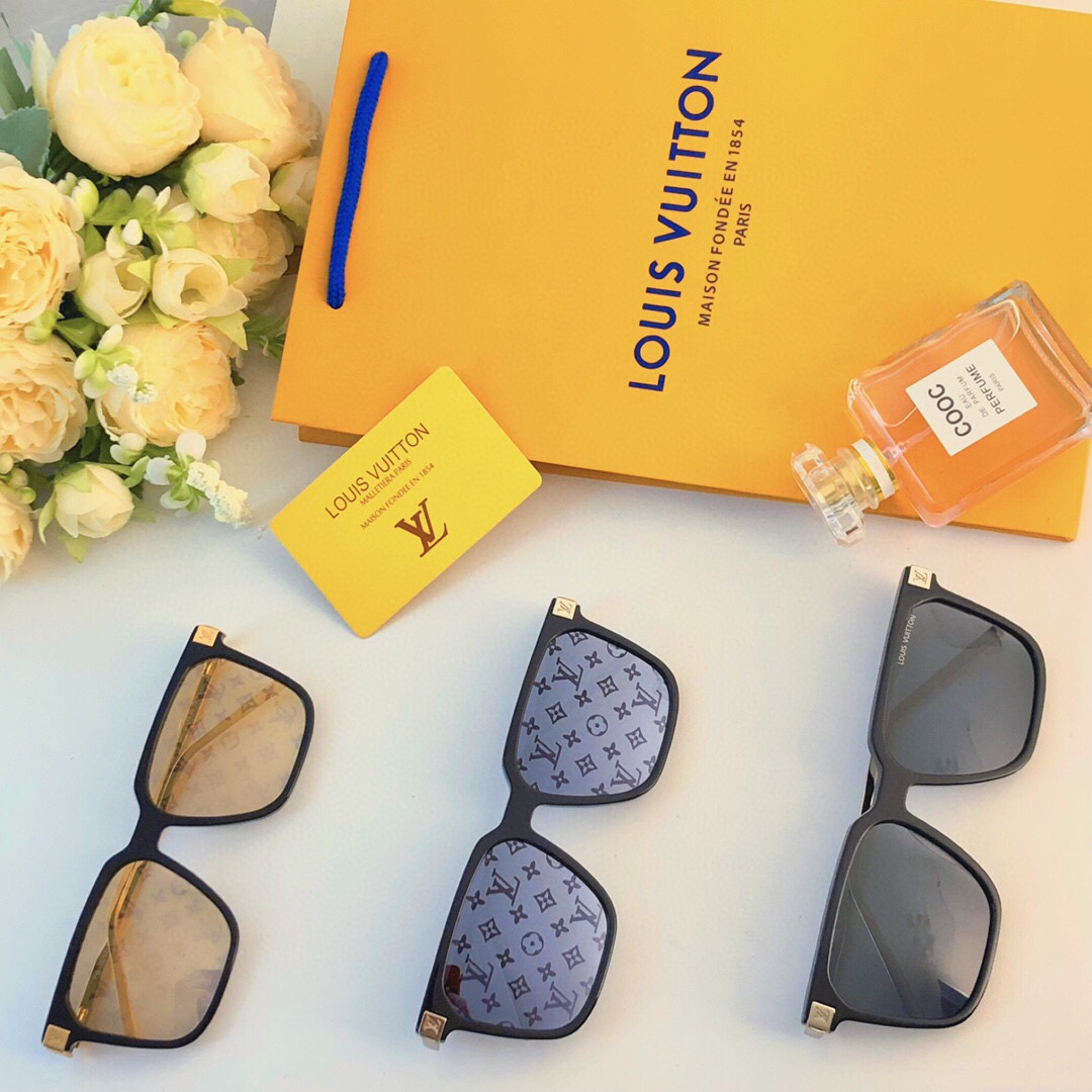 Louis Vuitton Sunglasses Unisex Fashion