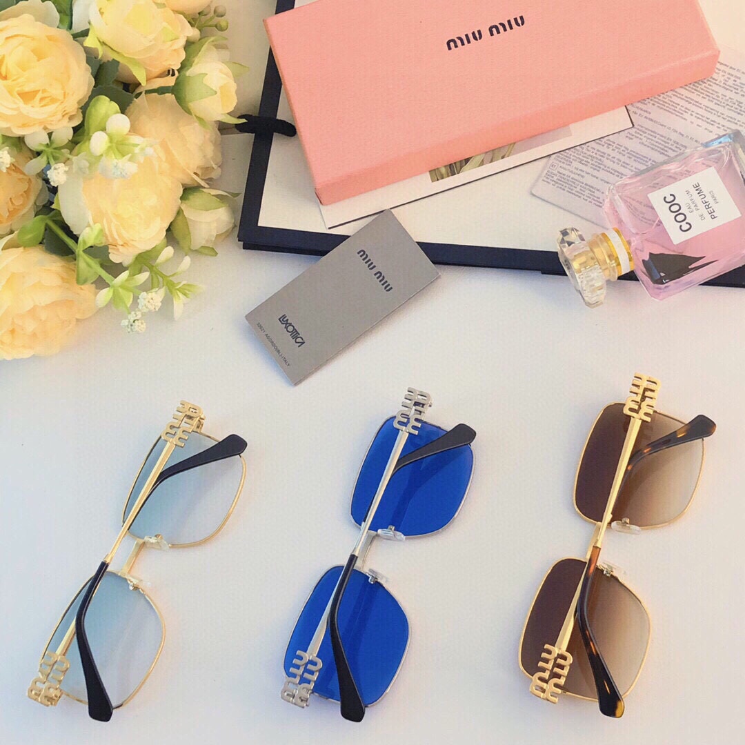 [Miu Miu Eyewear]Miumiu eyeglass frame for women, fashionable, trendy, high-en