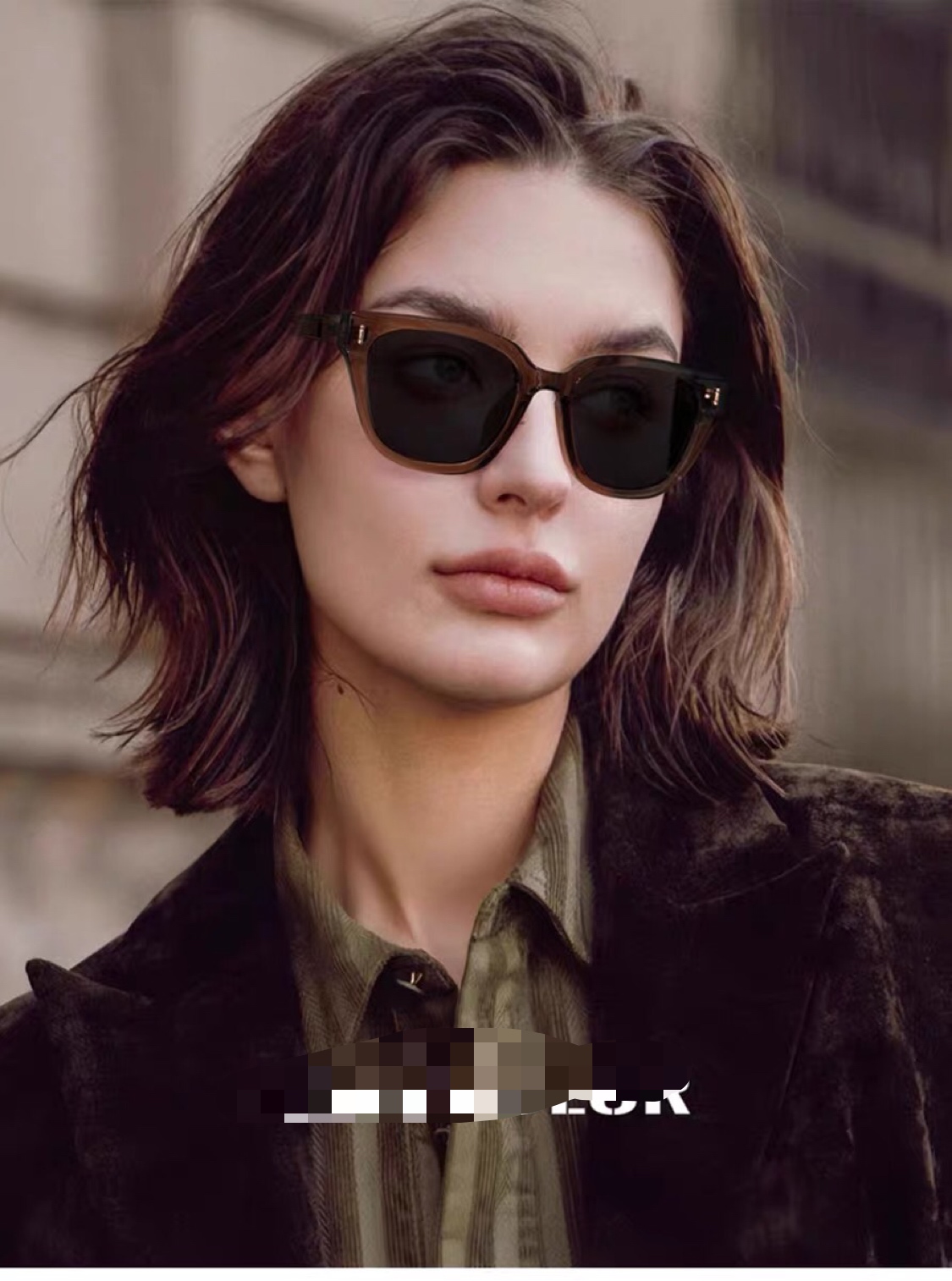 🔥🔥Louis vuitto*欧美时尚窄框猫眼墨镜男女复古个性网红太阳眼镜潮未来机能风ins