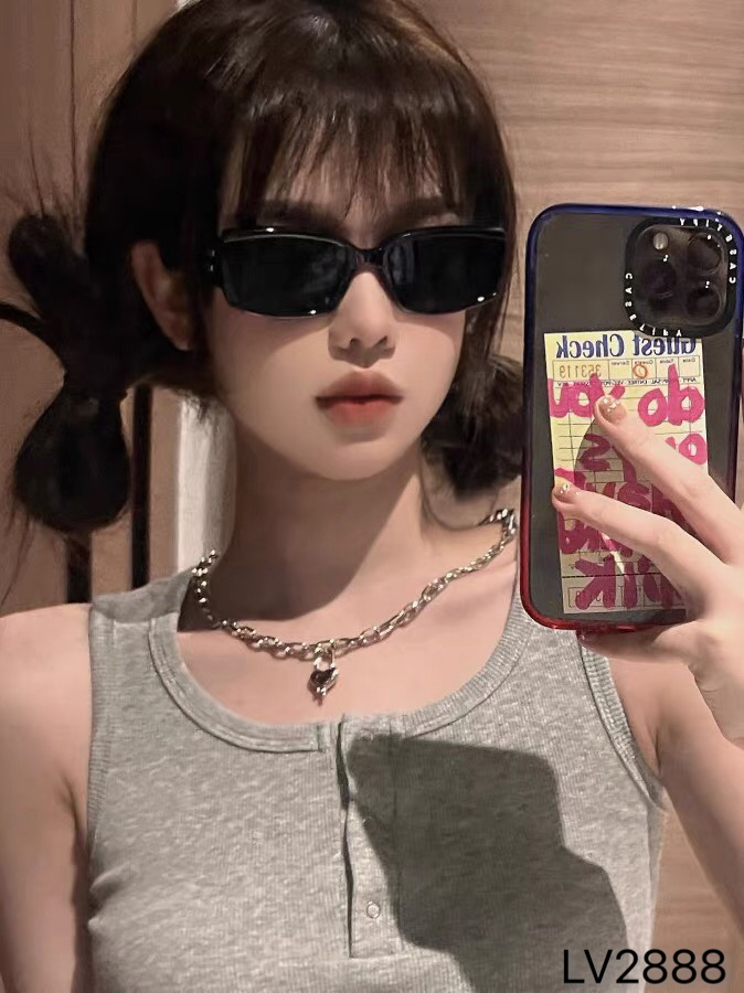 。。Louis vuitto*墨镜女2025新款方框个性猫眼美式复古防紫外线太阳眼镜网红潮流