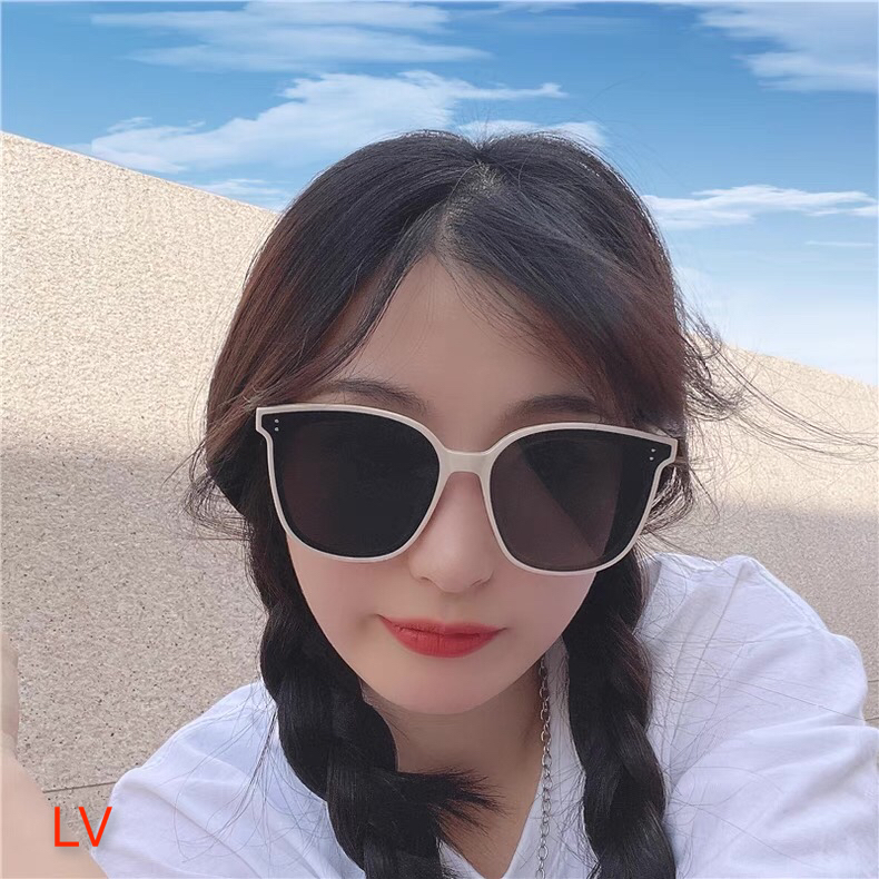 。。Louis vuitto*显脸小墨镜女ins网红个性百搭方形太阳镜圆脸显瘦复古街拍眼镜潮