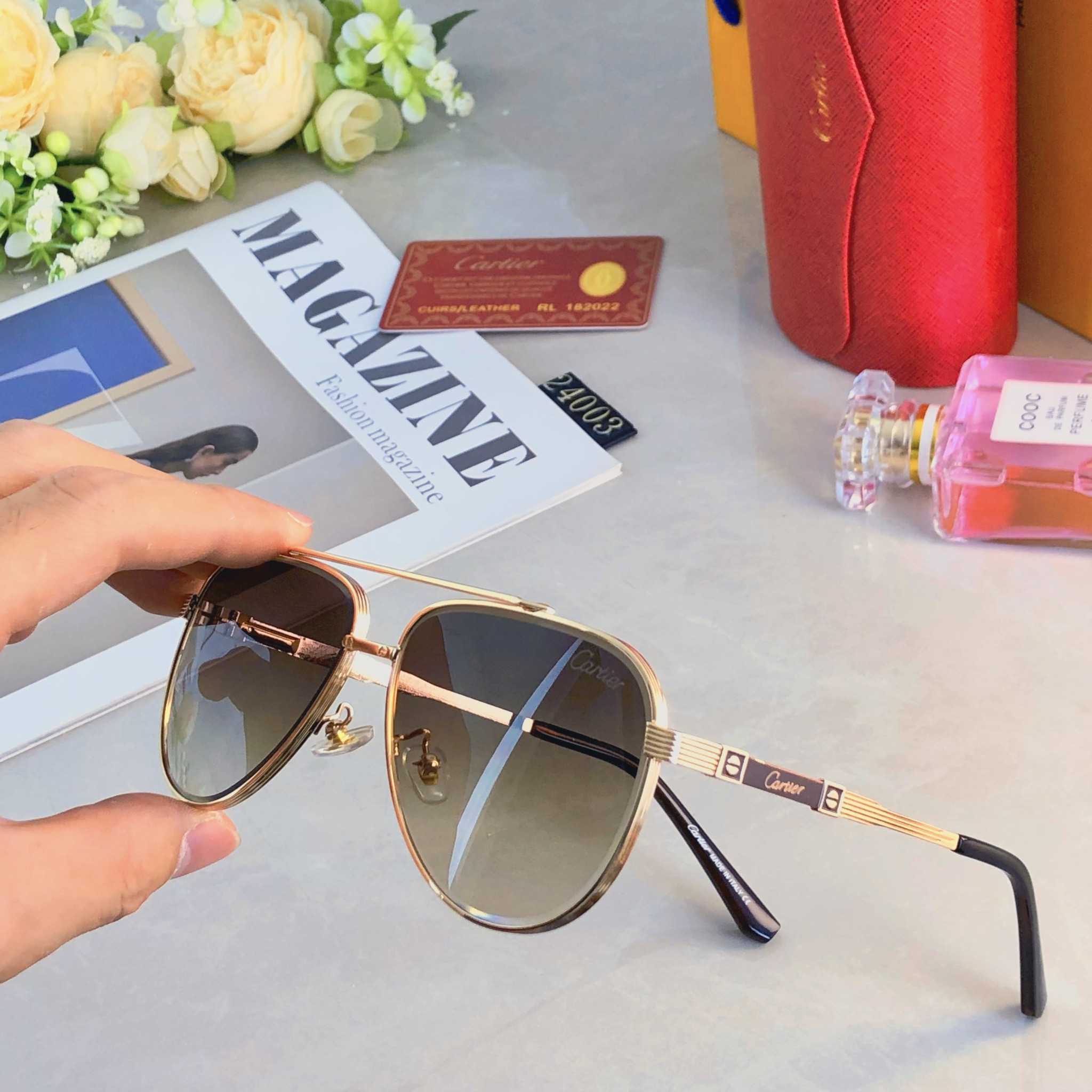 。。CARTIE*时尚欧美双梁太阳镜防晒防紫外线商务墨镜户外遮阳眼镜蛤蟆镜