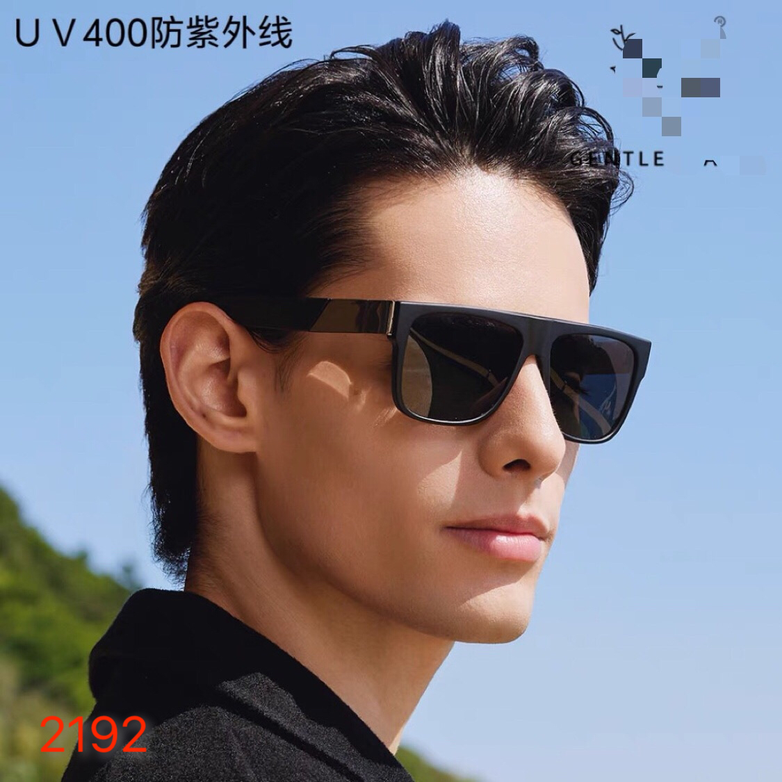 🔥🔥Gucc*2025新款高清偏光墨镜男士开车司机驾驶专用防紫外线太阳镜高级感