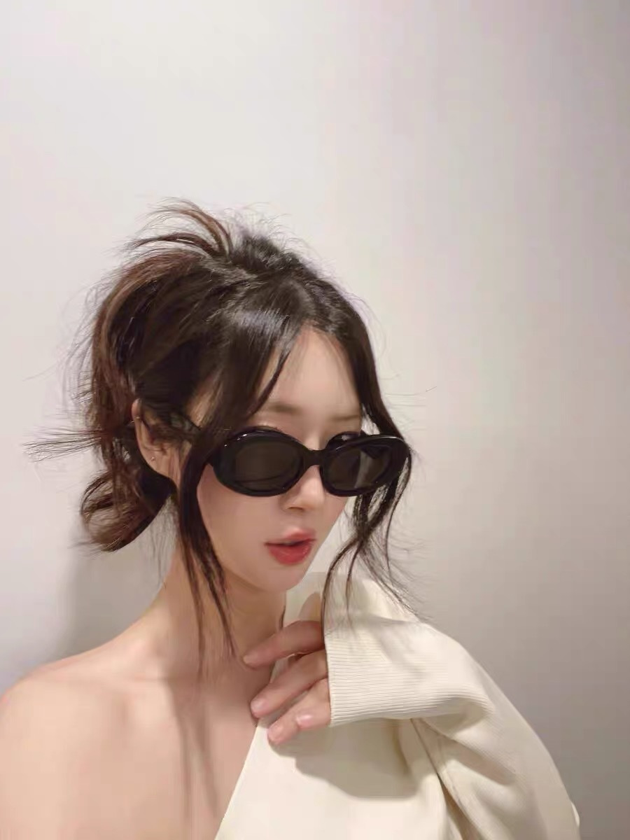 。。Gucc*太阳镜2026杨超越款女士时尚百搭防紫外线墨镜