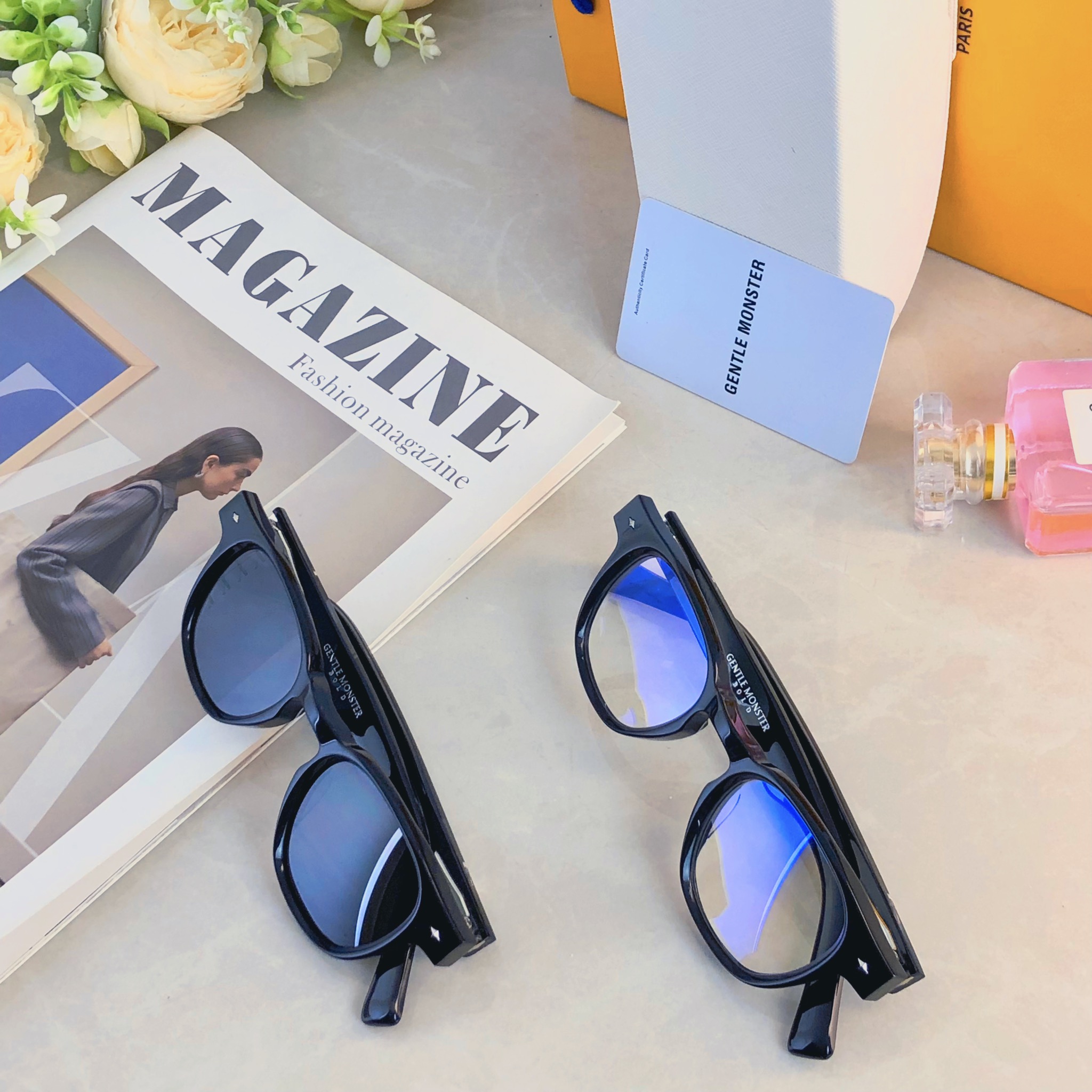 🔥🔥黑框眼镜女近视可配度数小框素颜神器防蓝光眼睛框高级感方圆脸