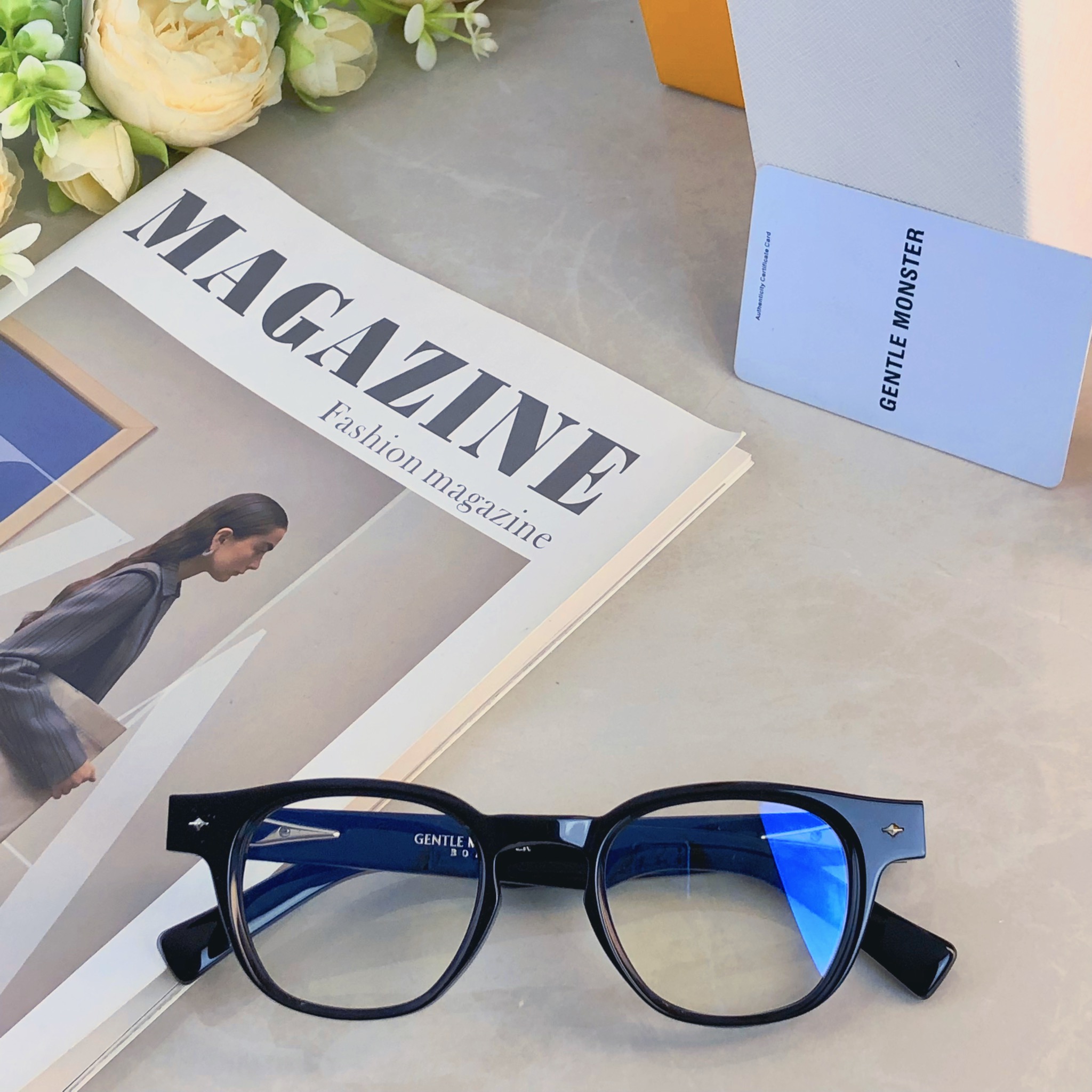 🔥🔥黑框眼镜女近视可配度数小框素颜神器防蓝光眼睛框高级感方圆脸