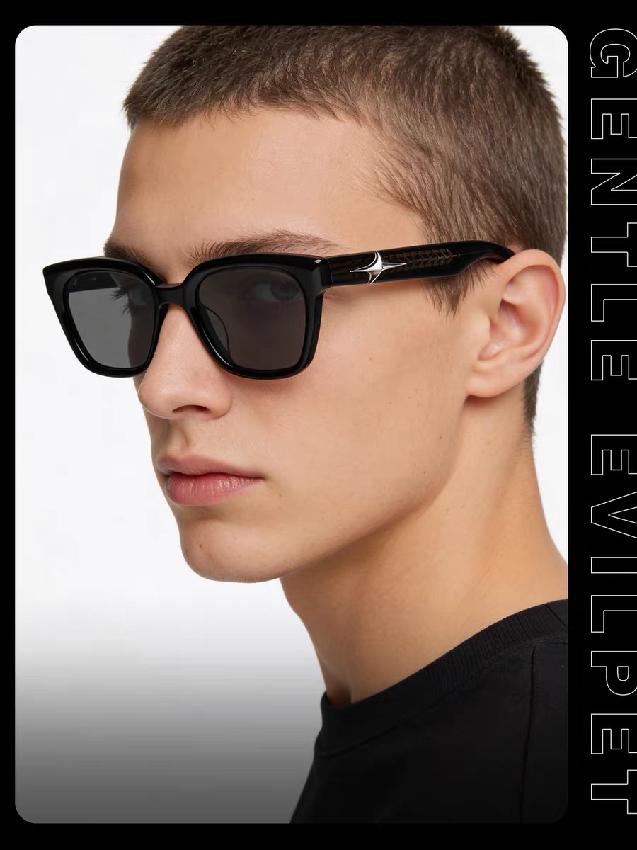 🔥🔥韩系GM方框墨镜女高级感星空系列轻奢防晒太阳眼镜