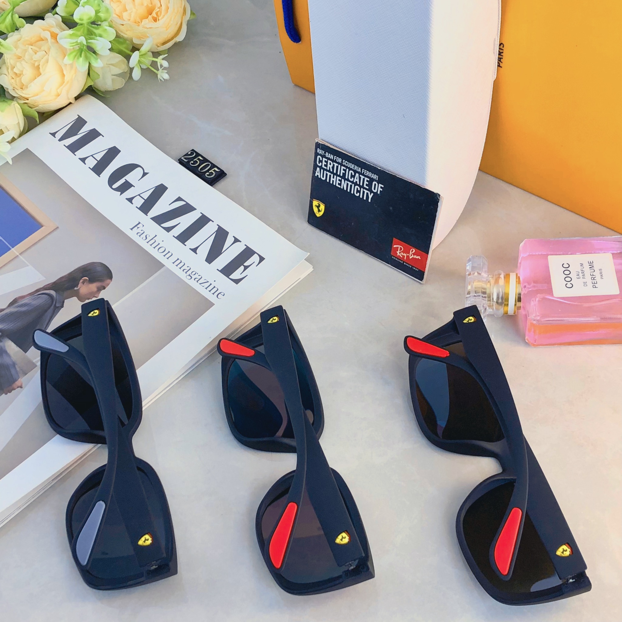 🔥🔥欧美风墨镜男士帅气潮流复古小方框防紫外线蹦迪嘻哈网红拍照墨镜