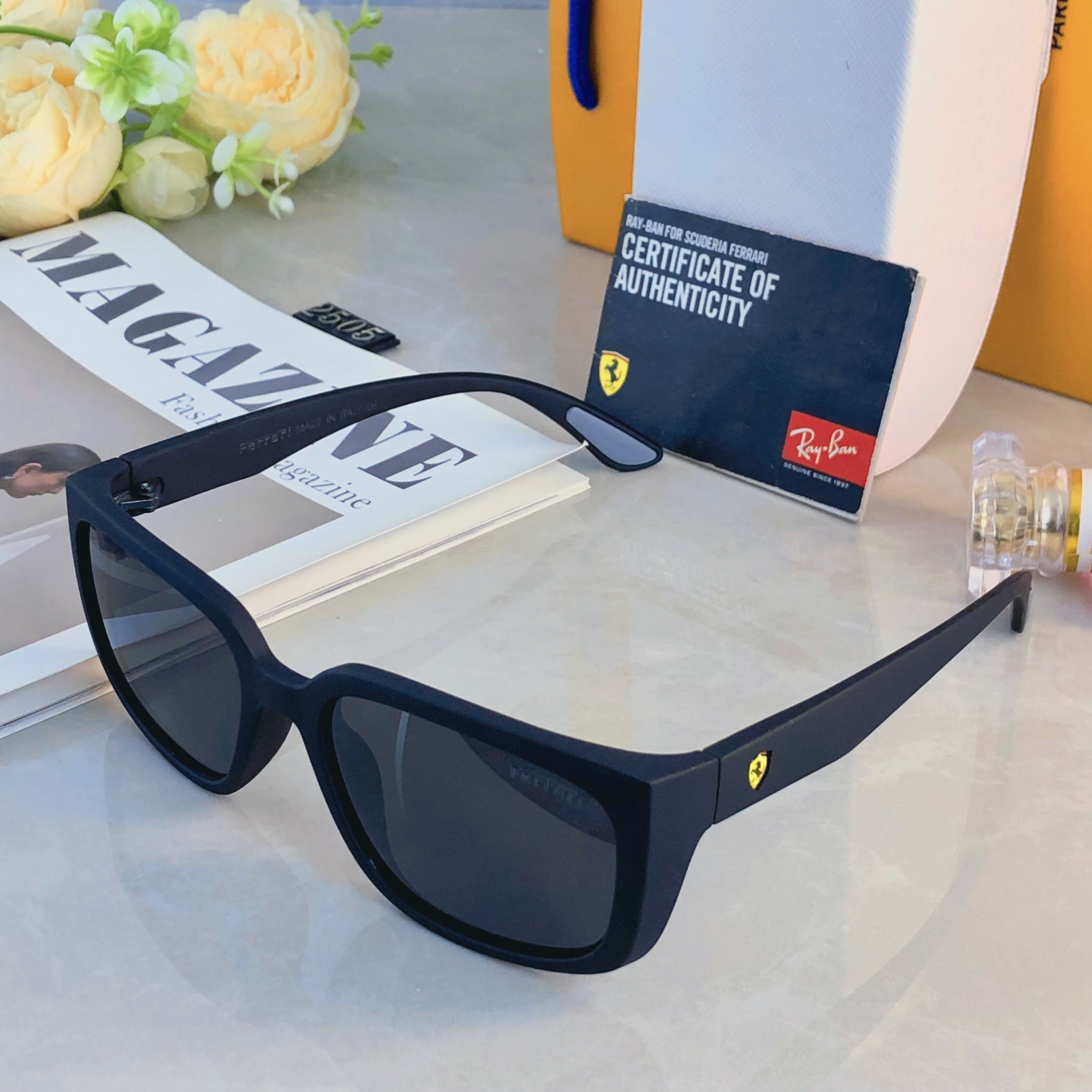 🔥🔥欧美风墨镜男士帅气潮流复古小方框防紫外线蹦迪嘻哈网红拍照墨镜