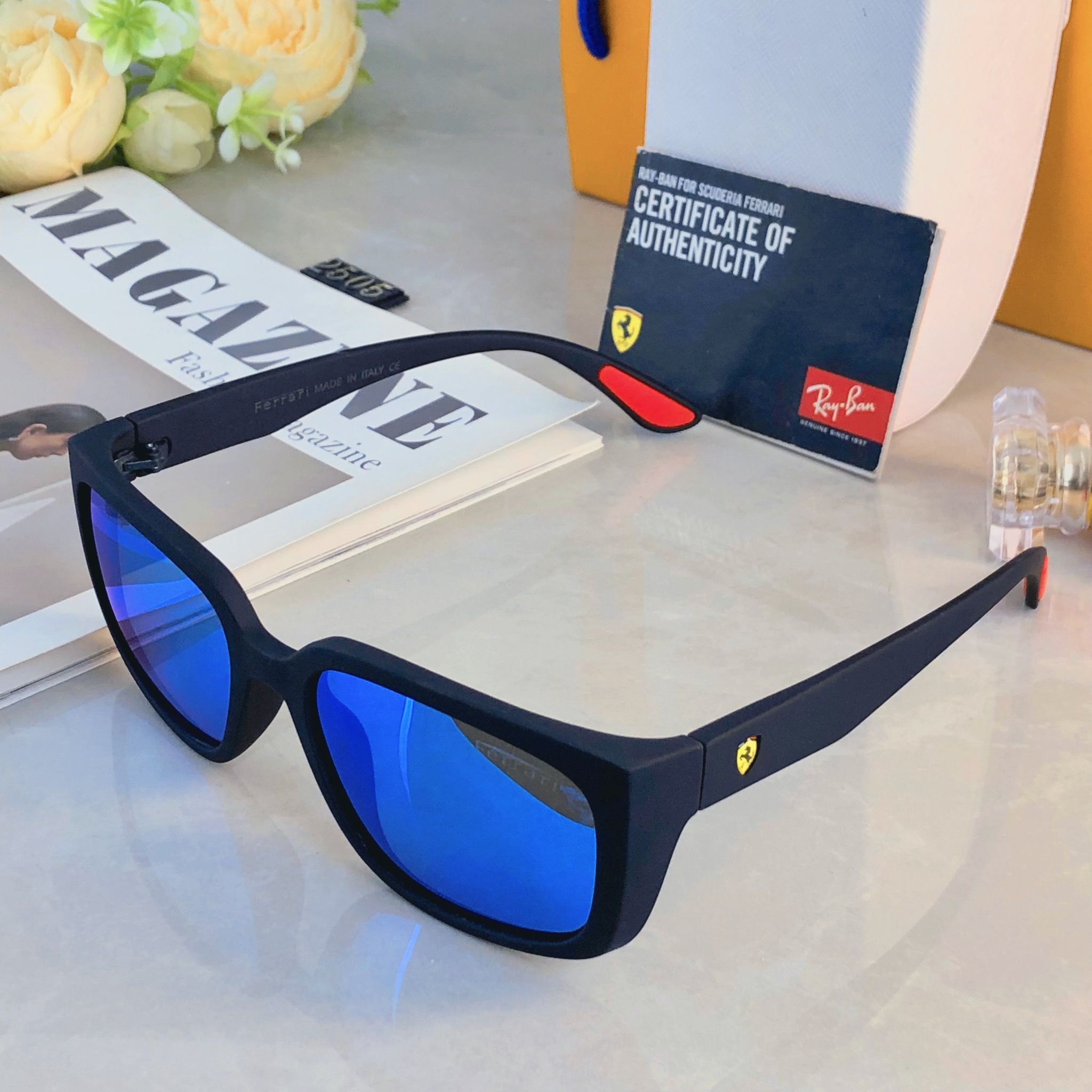 🔥🔥欧美风墨镜男士帅气潮流复古小方框防紫外线蹦迪嘻哈网红拍照墨镜