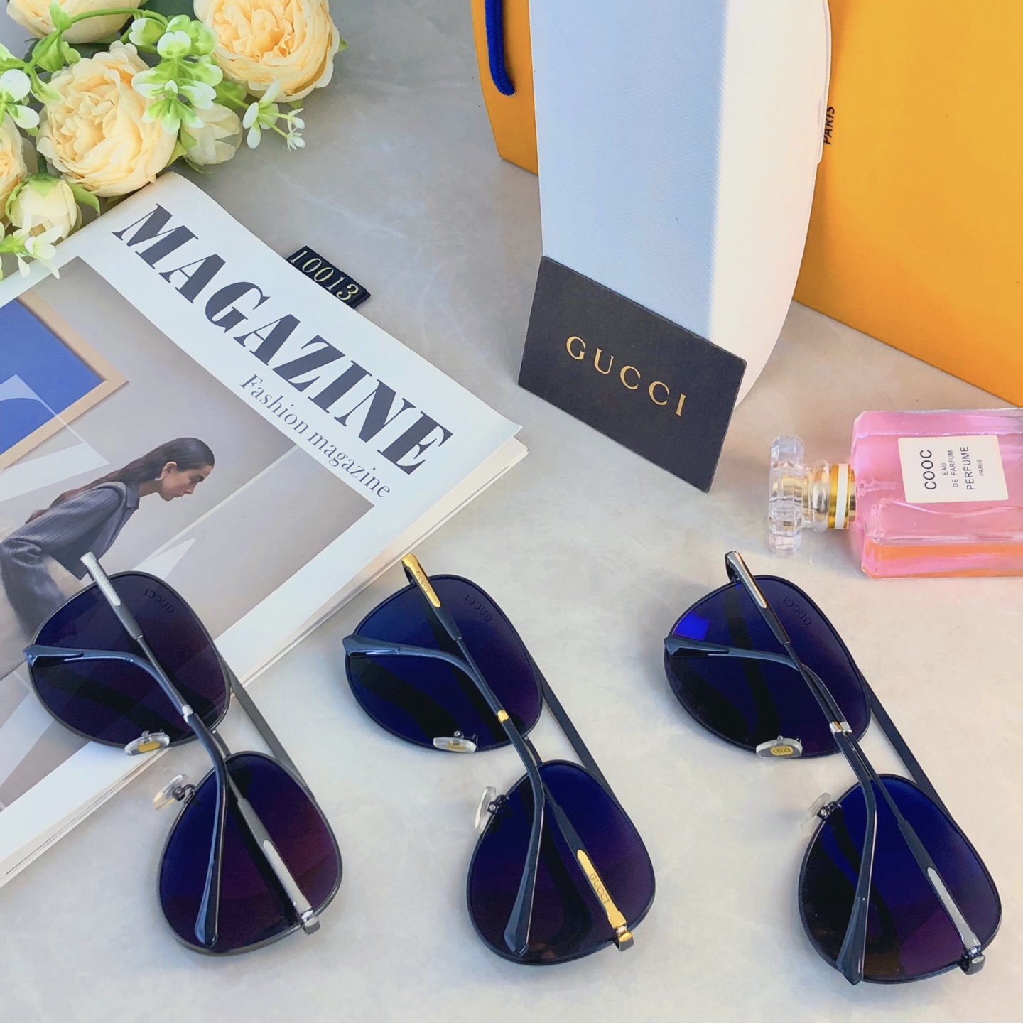 🔥🔥Gucci*2026新款偏光太阳镜男士墨镜潮流开车专用眼镜钓鱼高清女防紫外线