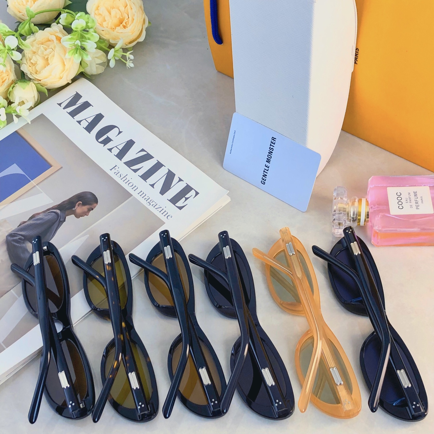 🔥🔥新款MADLENNE猫眼小框墨镜太阳镜男女可配近视王鹤棣同款潮