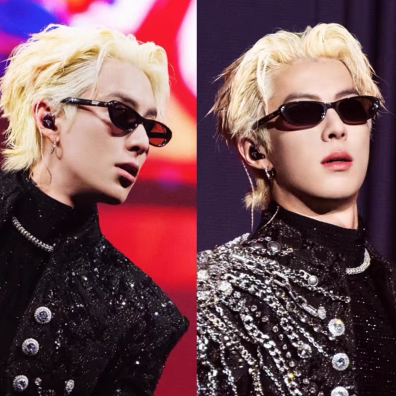 🔥🔥新款MADLENNE猫眼小框墨镜太阳镜男女可配近视王鹤棣同款潮