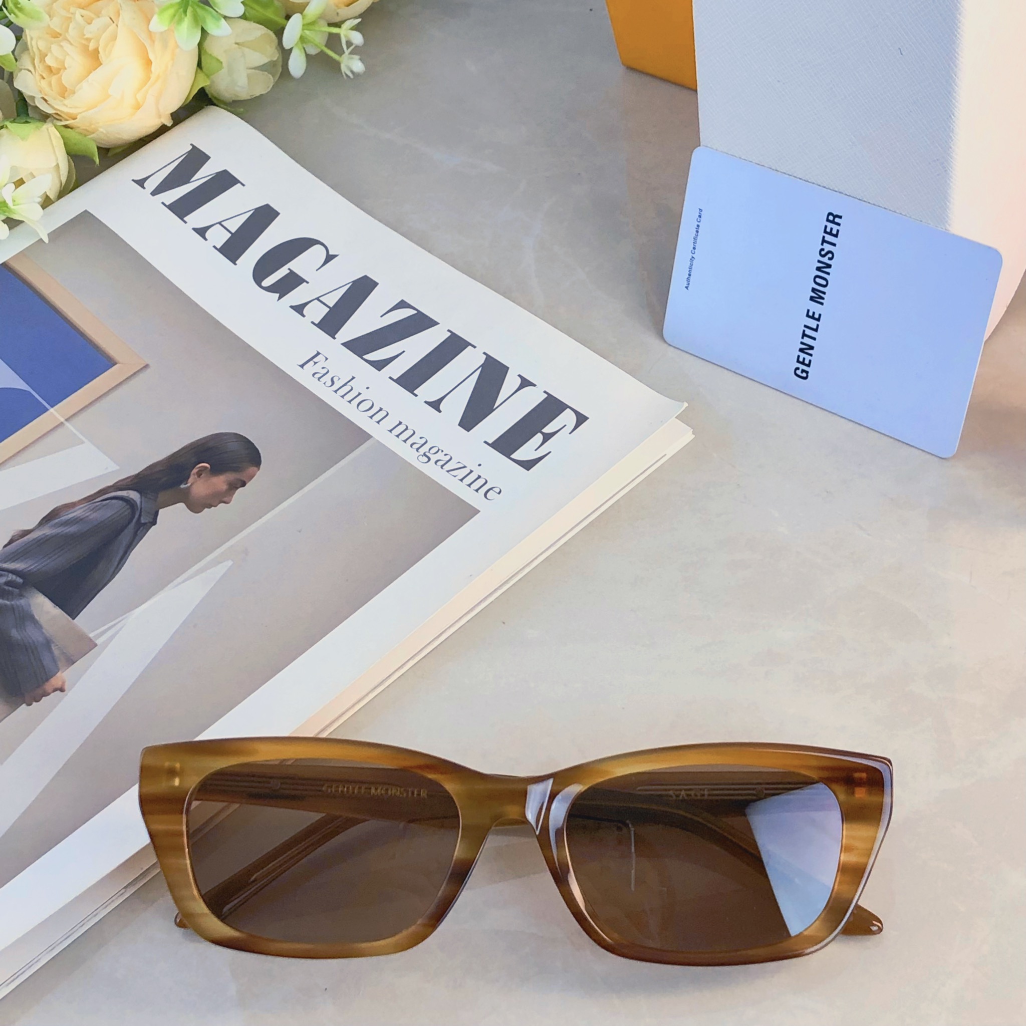 🔥🔥欧美复古猫眼嘻哈墨镜女ins小方框个性网红时尚百搭防紫外太阳镜