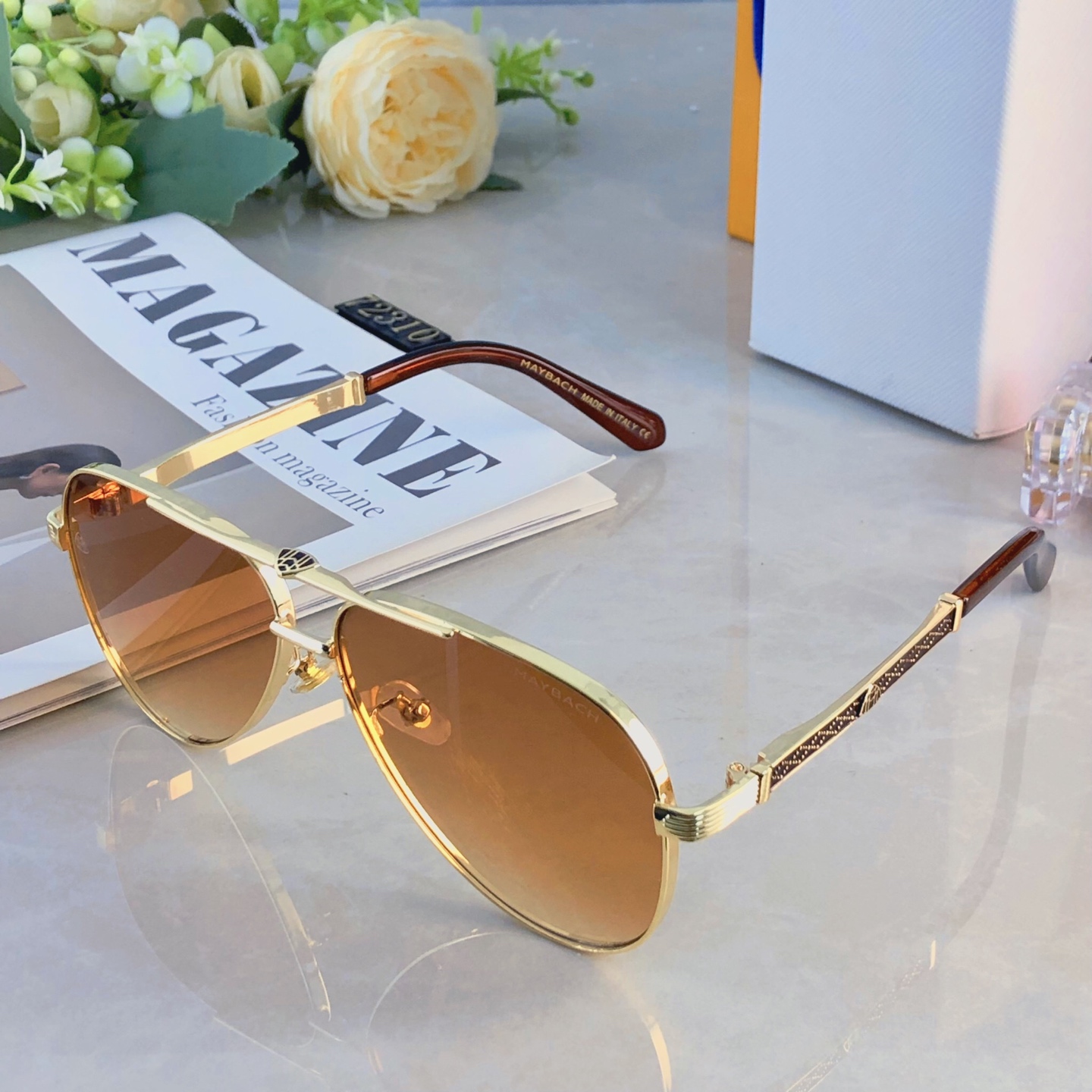 🔥🔥Maybac*2026经典太阳镜时尚潮个性眼镜驾驶镜蛤蟆镜复古墨镜