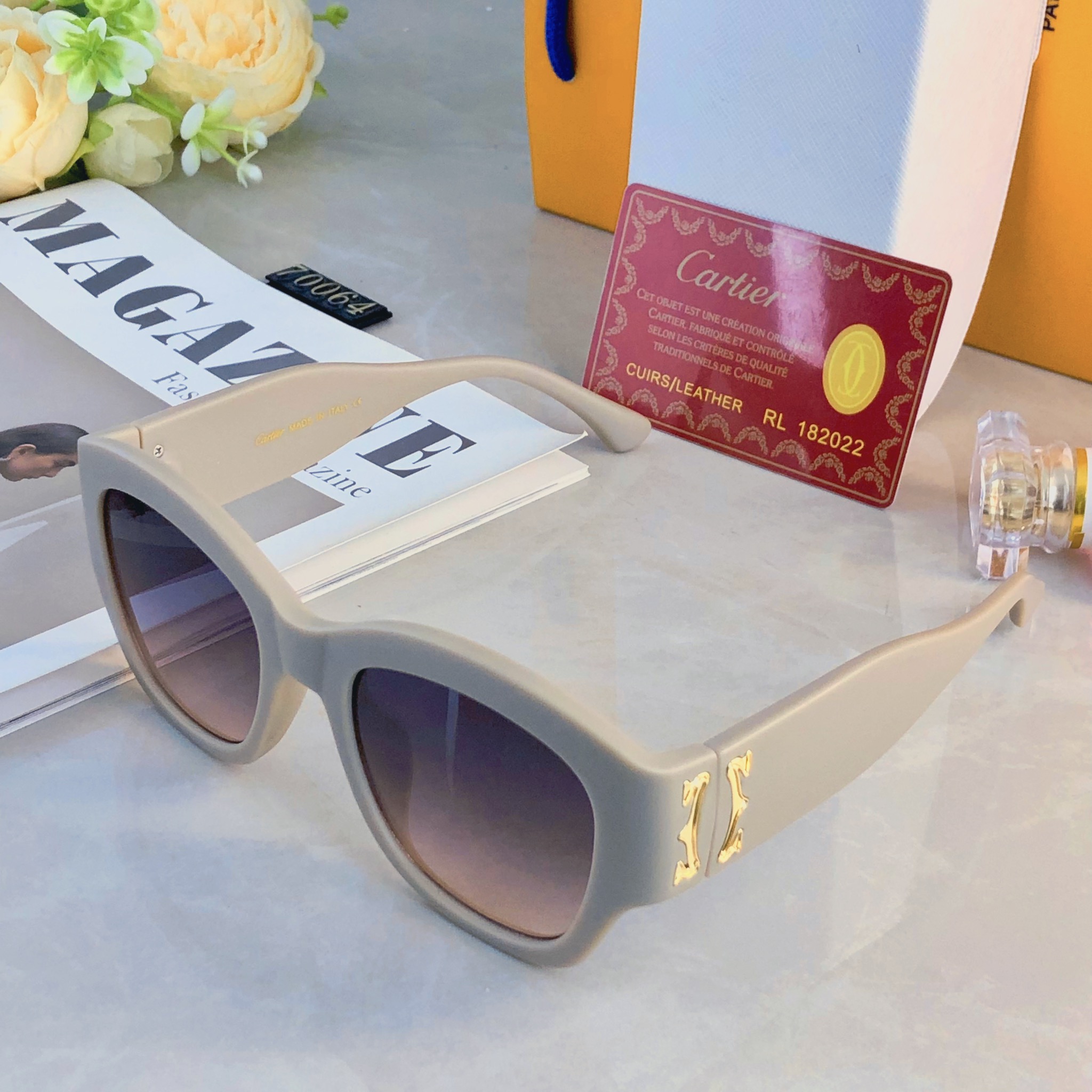 🔥🔥Cartie*赵露思同款墨镜装饰太阳镜时尚街拍机场走秀出游百搭