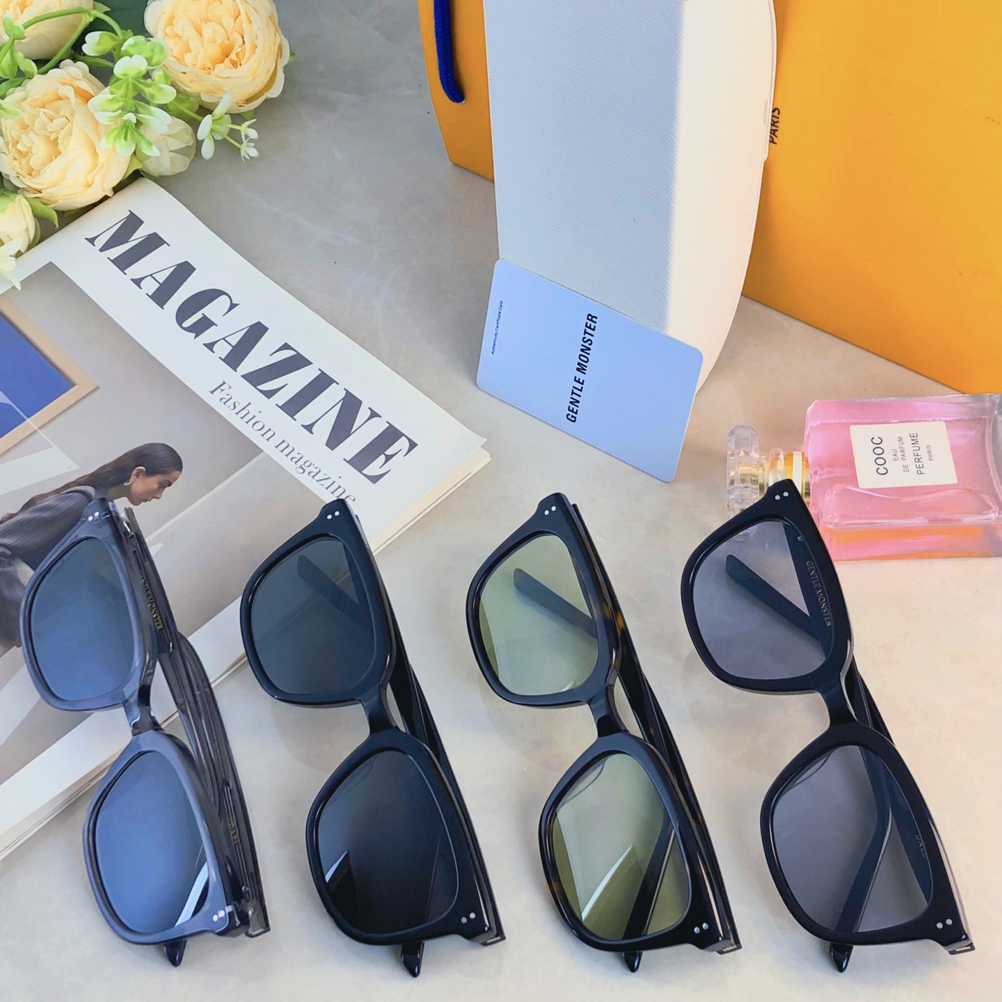 🔥🔥韩版gm风格太阳眼镜UV400防紫外线辐射高级街头质感潮墨镜