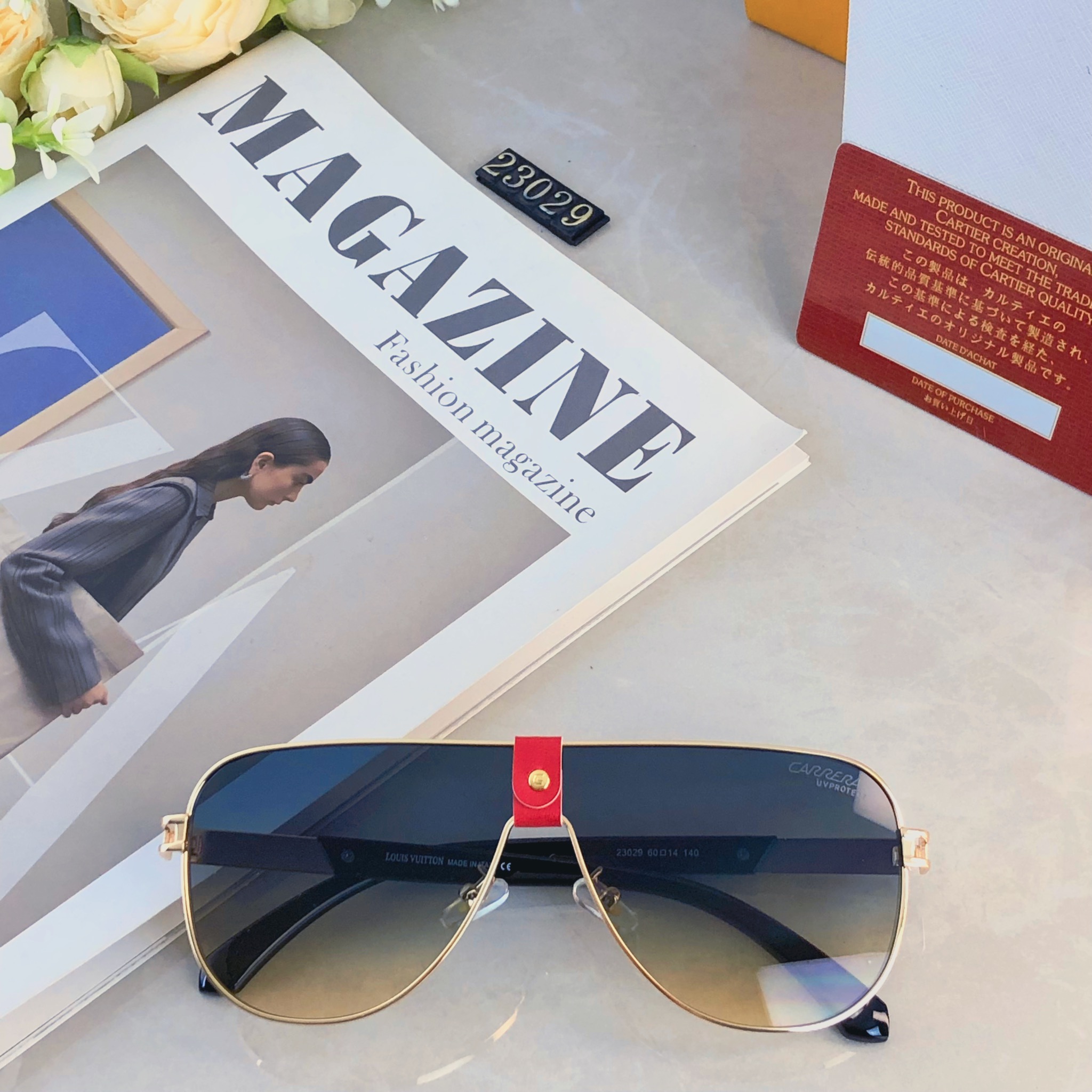 🔥🔥卡雷拉王嘉尔同款金属椭墨镜男痞帅复古茶色经典高级感太阳眼镜女