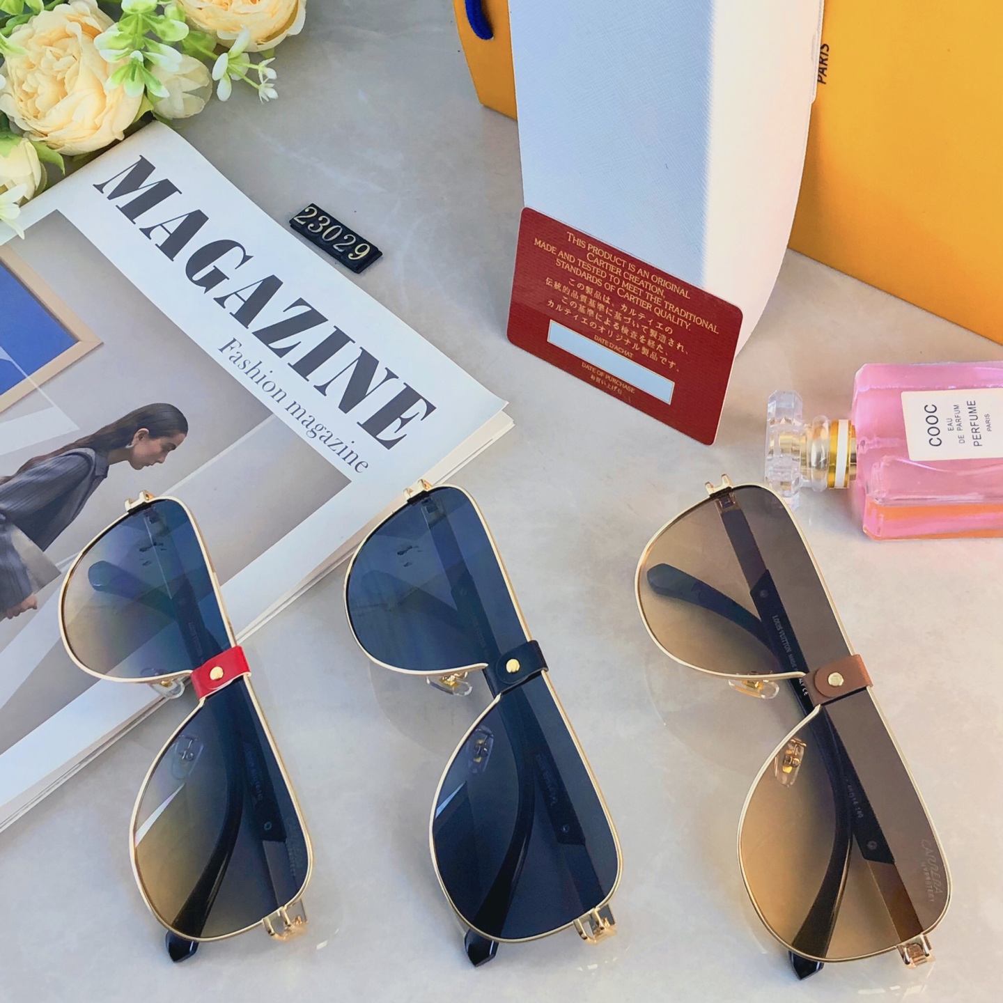 🔥🔥卡雷拉王嘉尔同款金属椭墨镜男痞帅复古茶色经典高级感太阳眼镜女