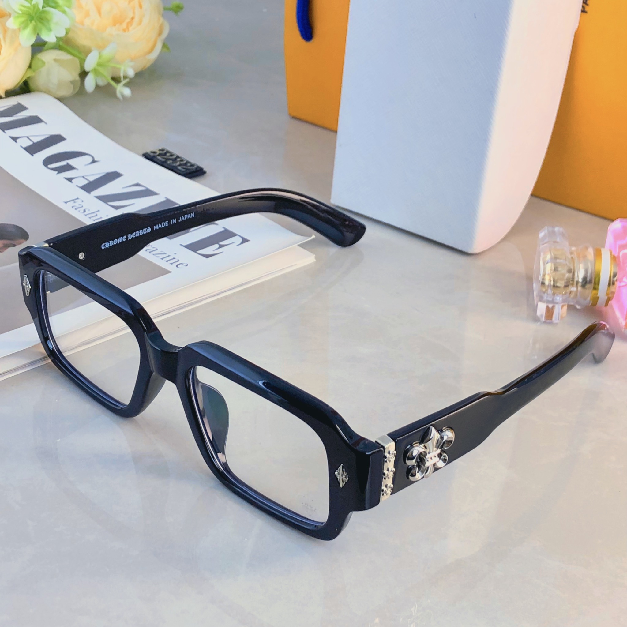 🔥欧美简约复古墨镜素颜防紫外线神器网红太阳镜可配近视