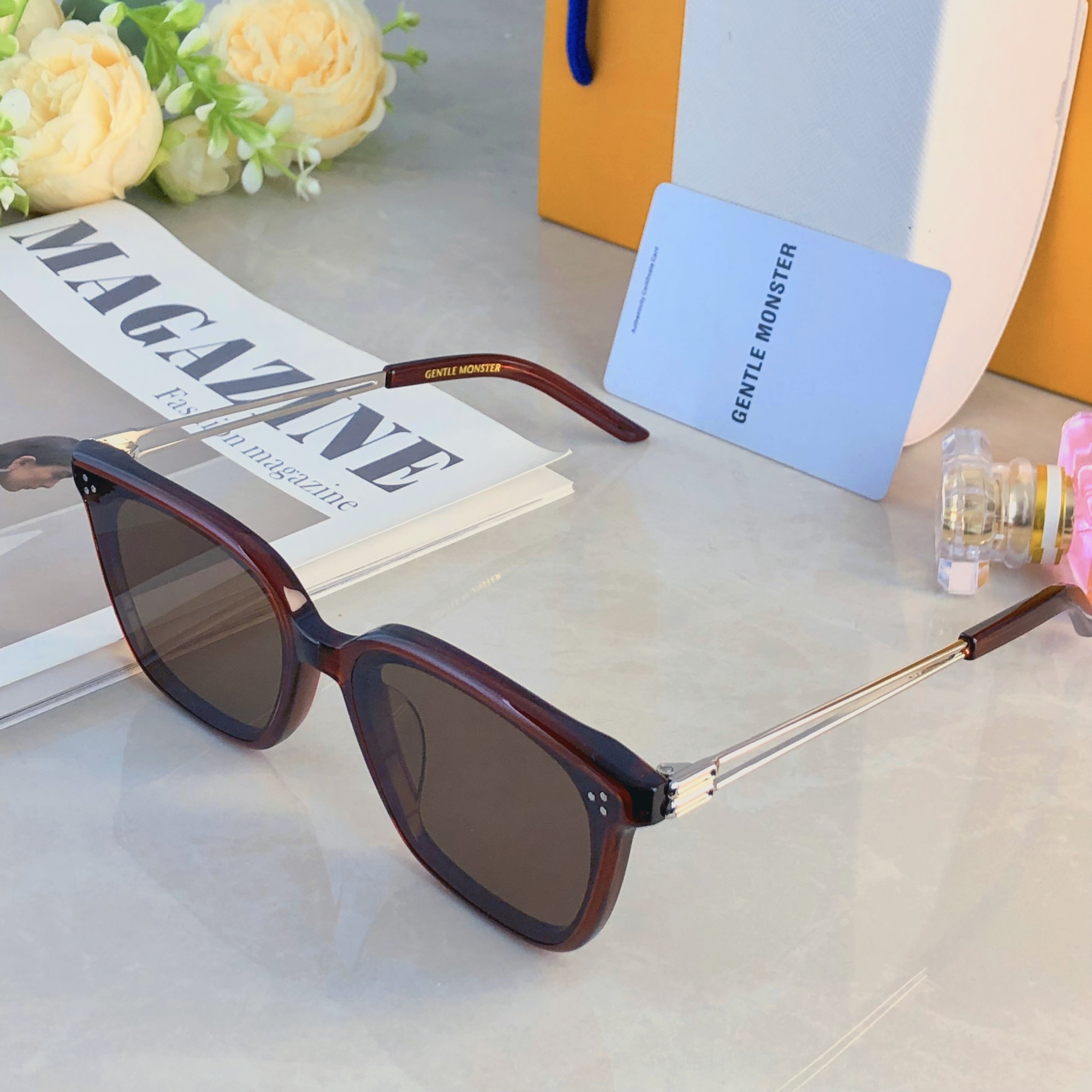 🔥🔥韩版方形大框墨镜女大脸显脸小遮阳高级感遮阳太阳镜男